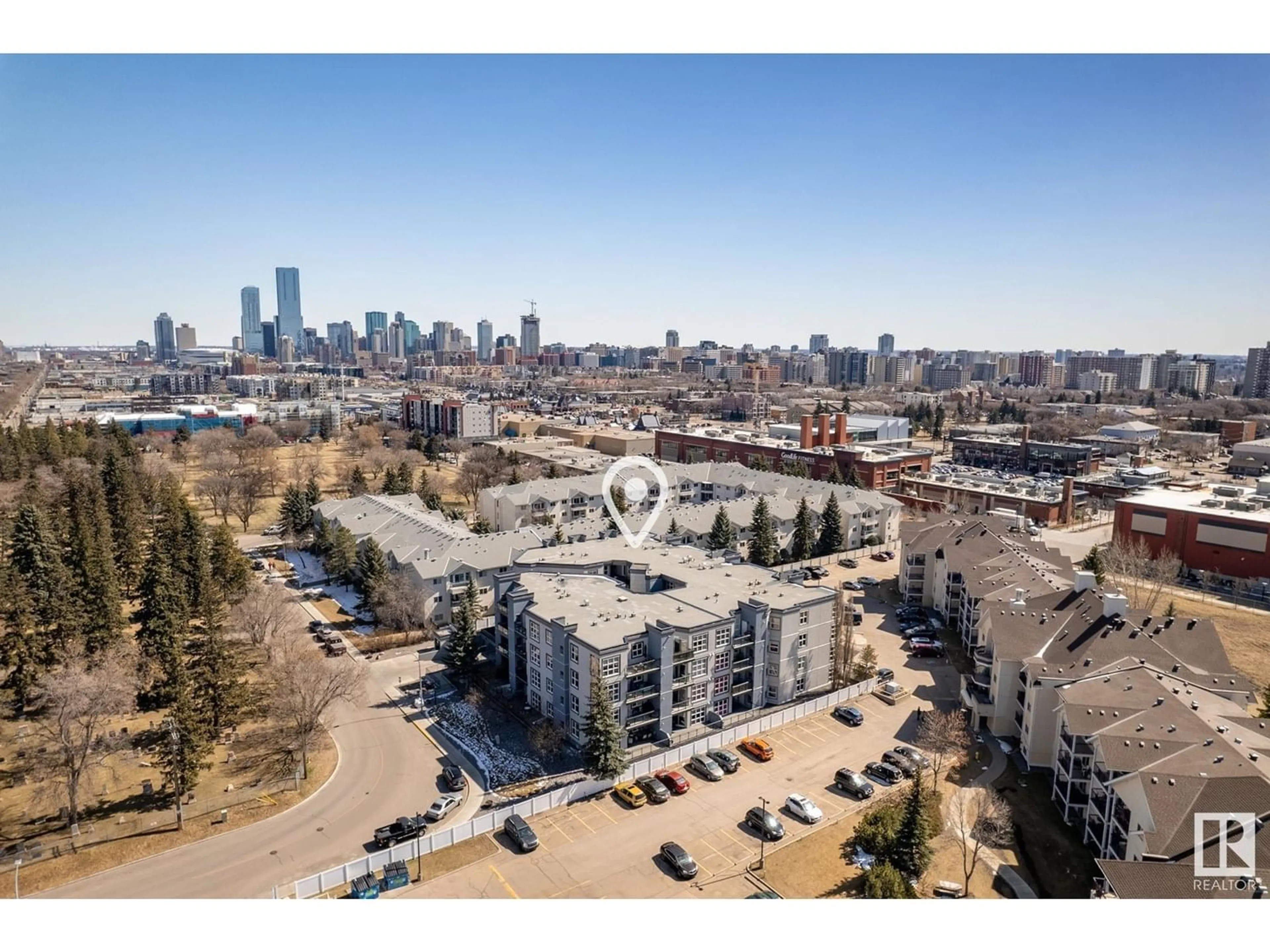 A pic from exterior of the house or condo for #210 11933 106 AV NW, Edmonton Alberta T5H0S2