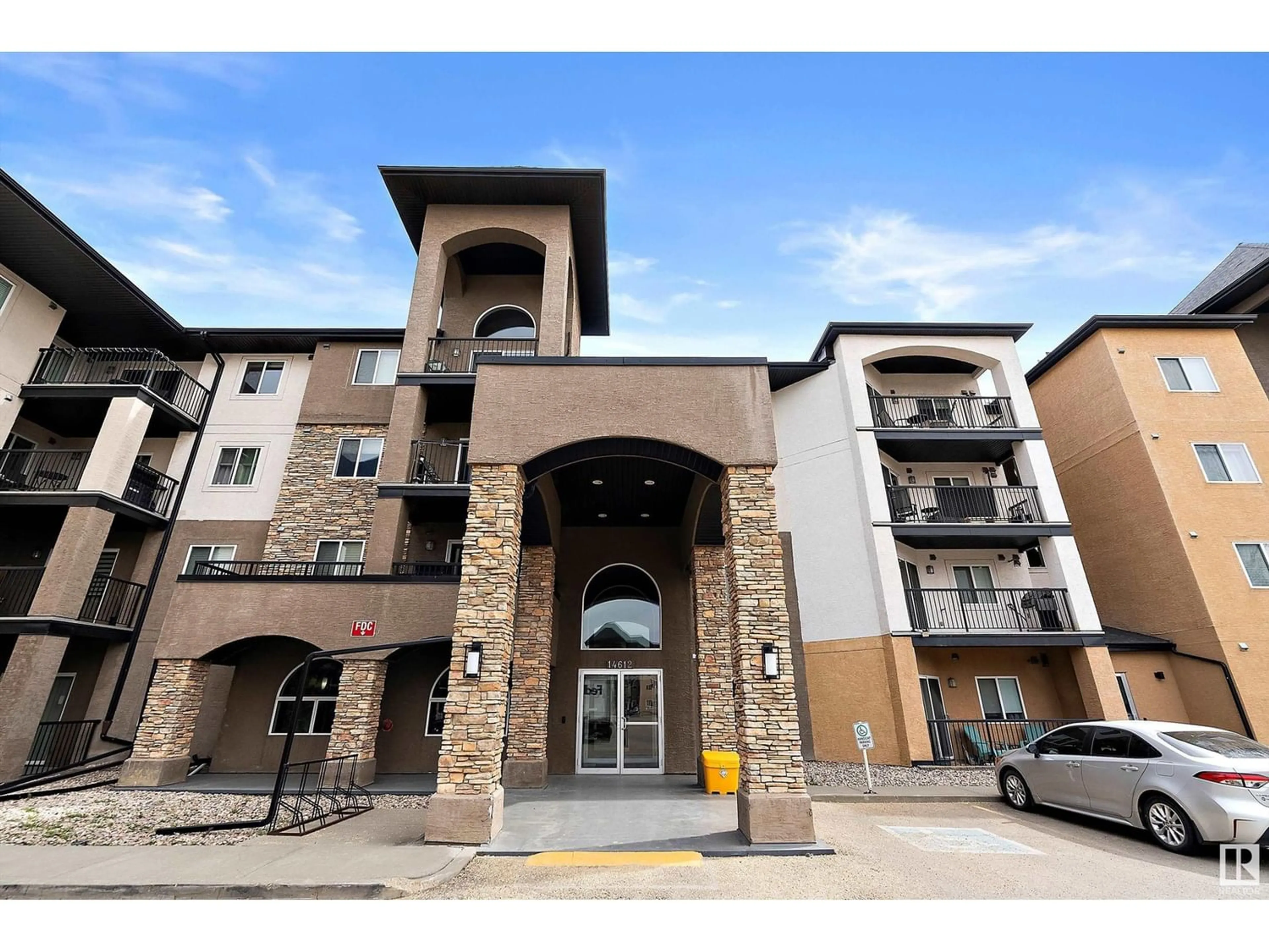 A pic from exterior of the house or condo for #110 14612 125 ST NW, Edmonton Alberta T5X0B6