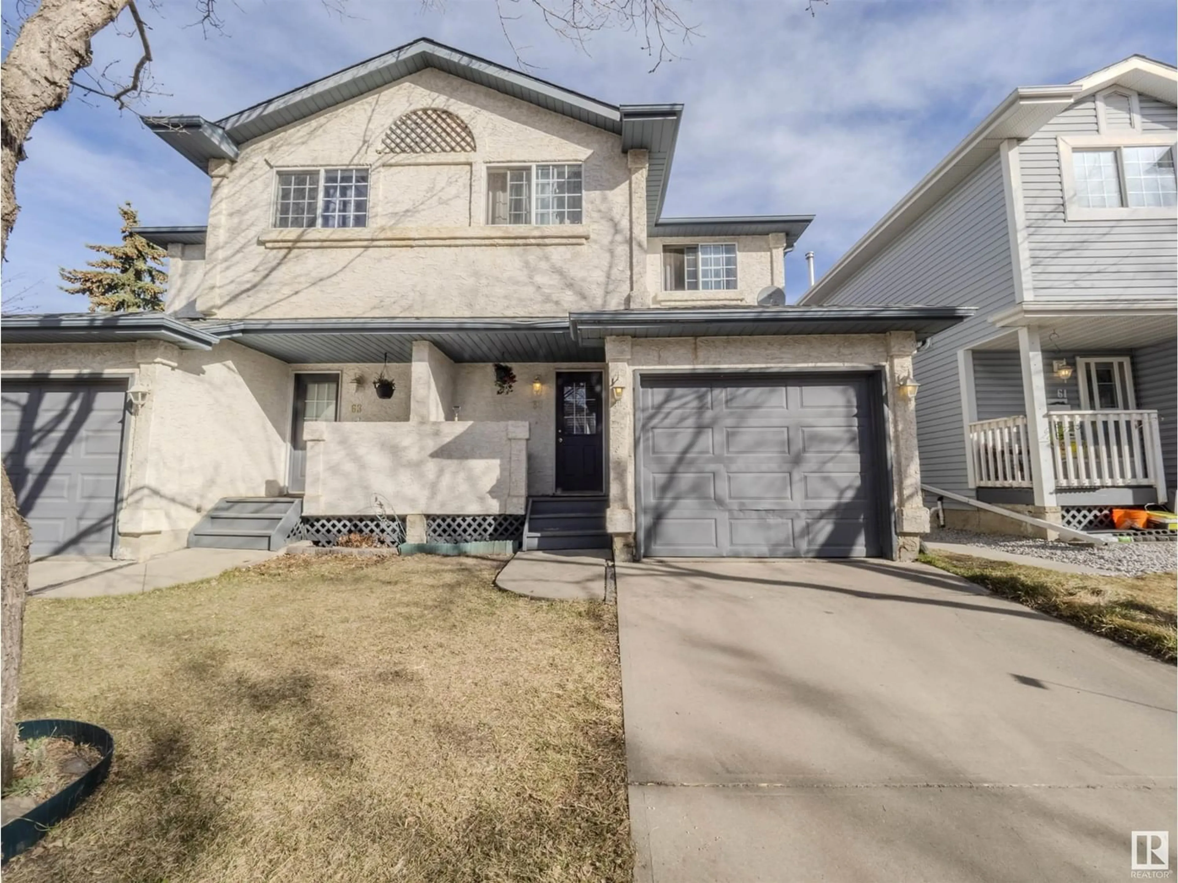 Frontside or backside of a home for #62 501 YOUVILLE DR E NW, Edmonton Alberta T6L6T8