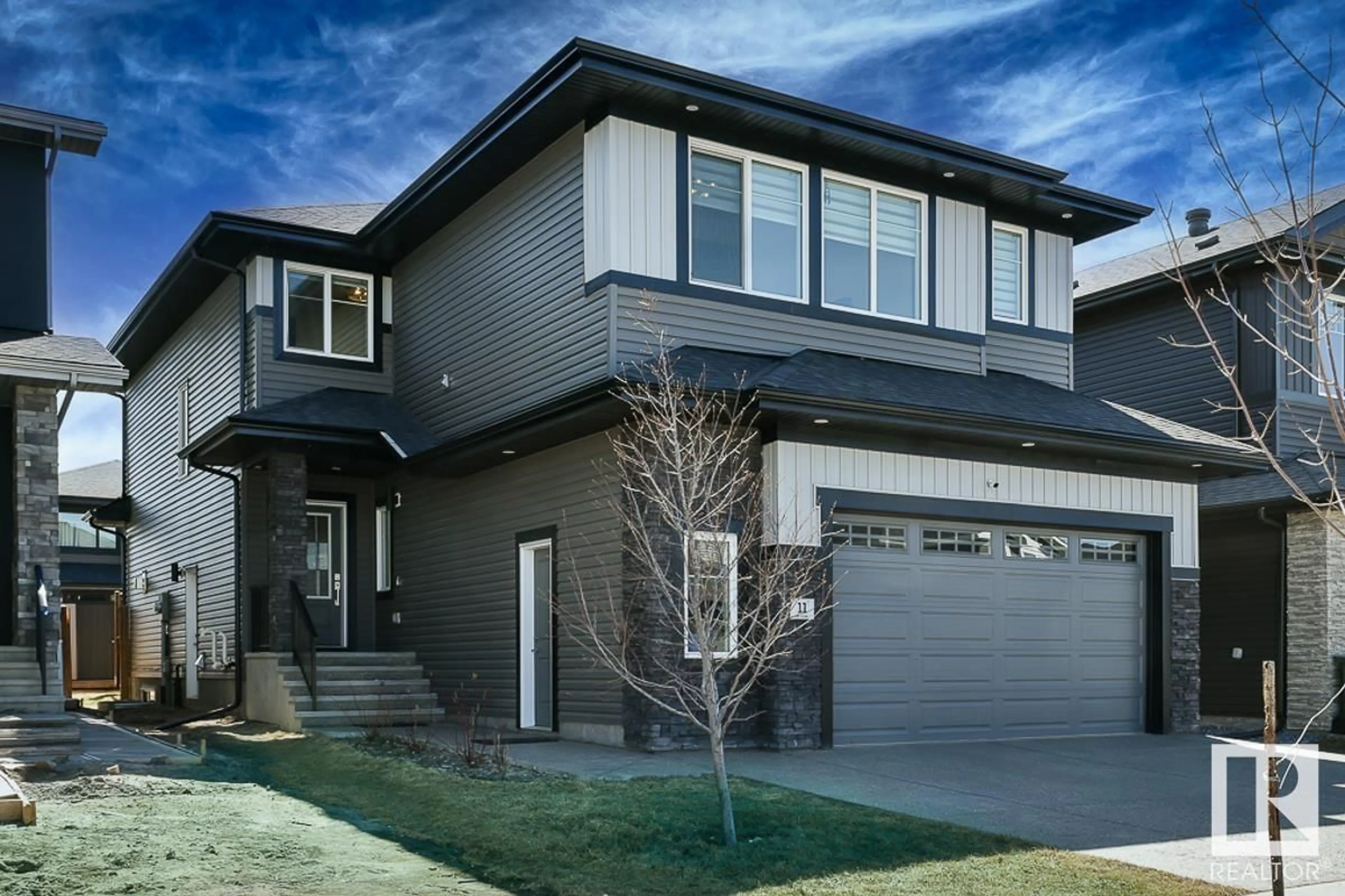 Frontside or backside of a home for 11 EVERMORE CR, St. Albert Alberta T8N7W9