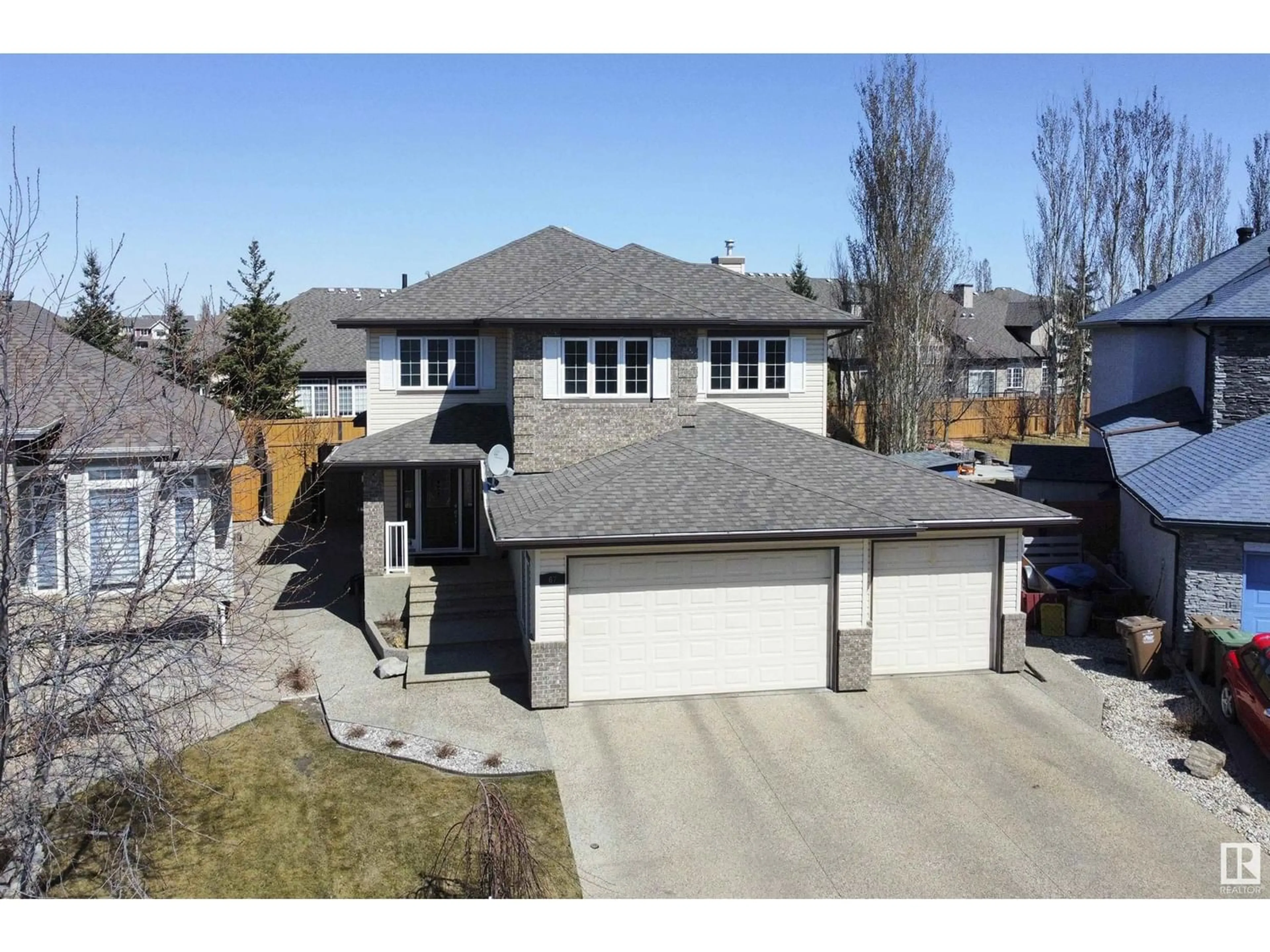 Frontside or backside of a home for 67 NORTH RIDGE DR, St. Albert Alberta T8N7M6