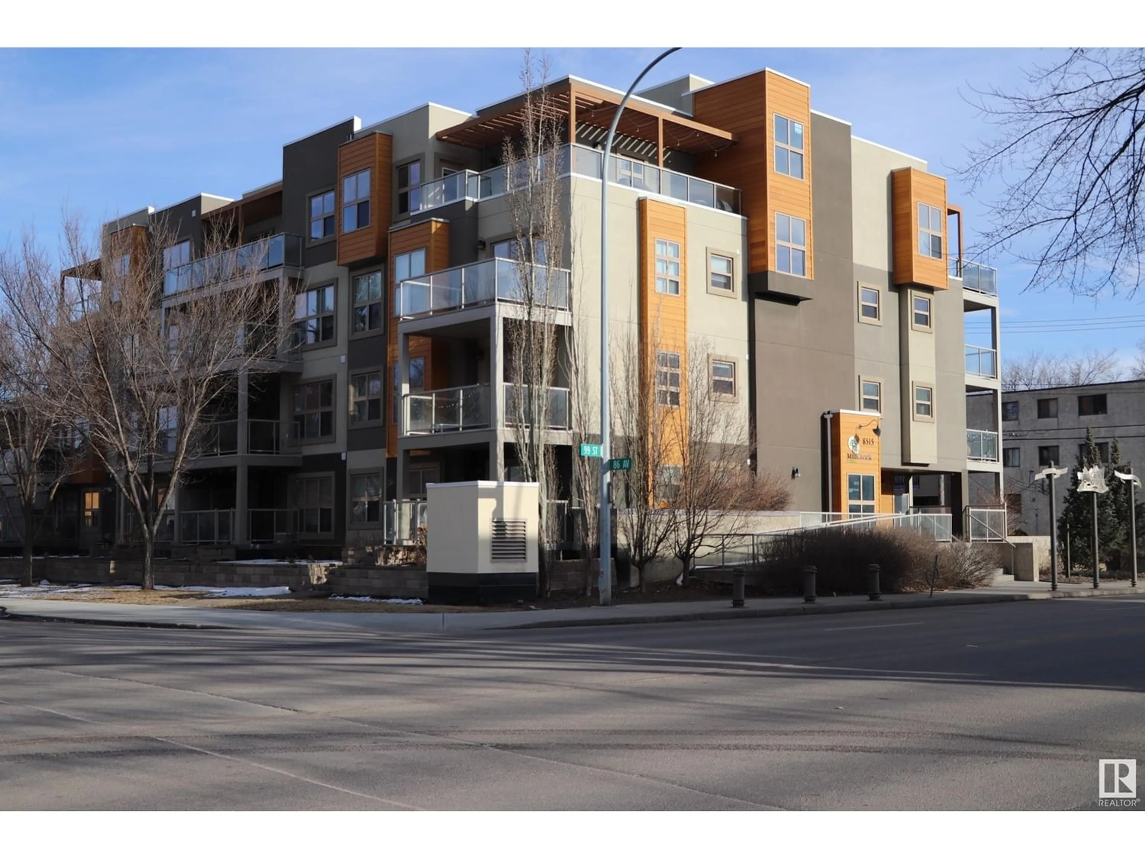 A pic from exterior of the house or condo for #206 8515 99 ST NW, Edmonton Alberta T6E3T7