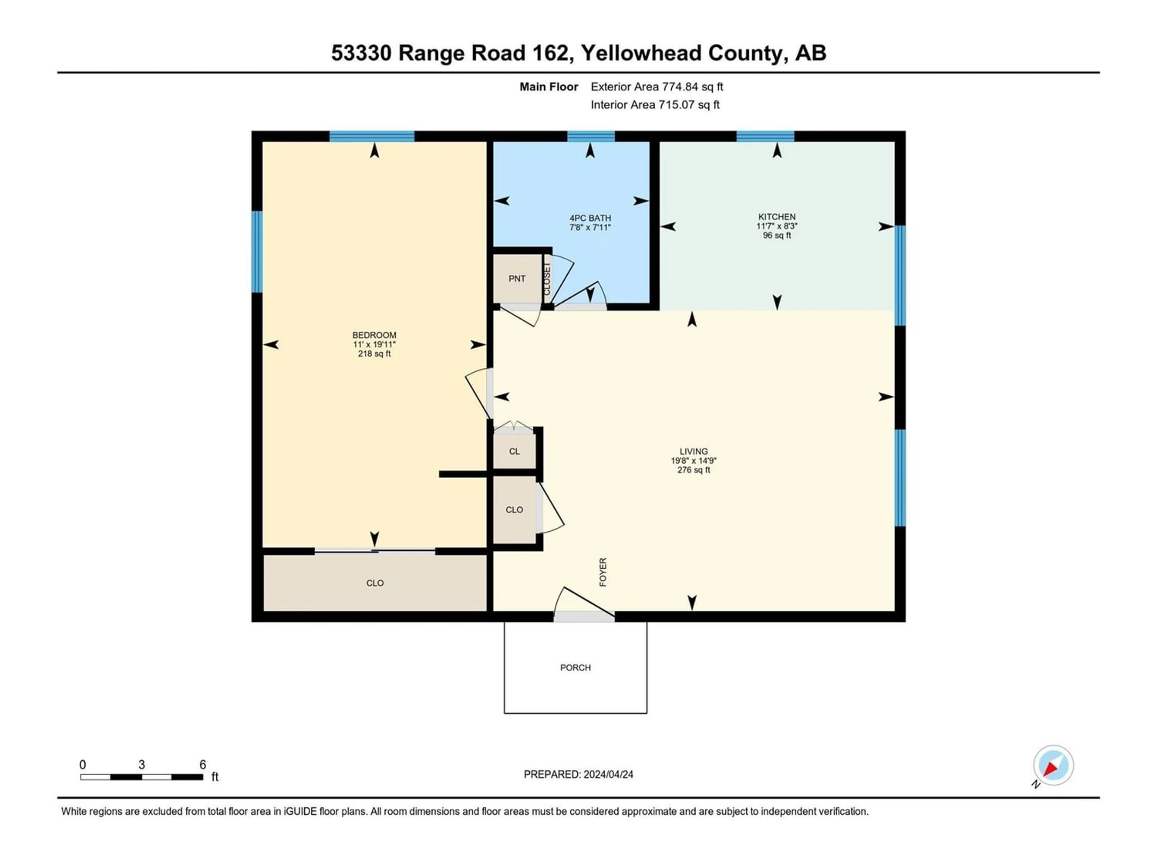 Floor plan for 53330 Range Road 162, Rural Yellowhead Alberta T7E3H7