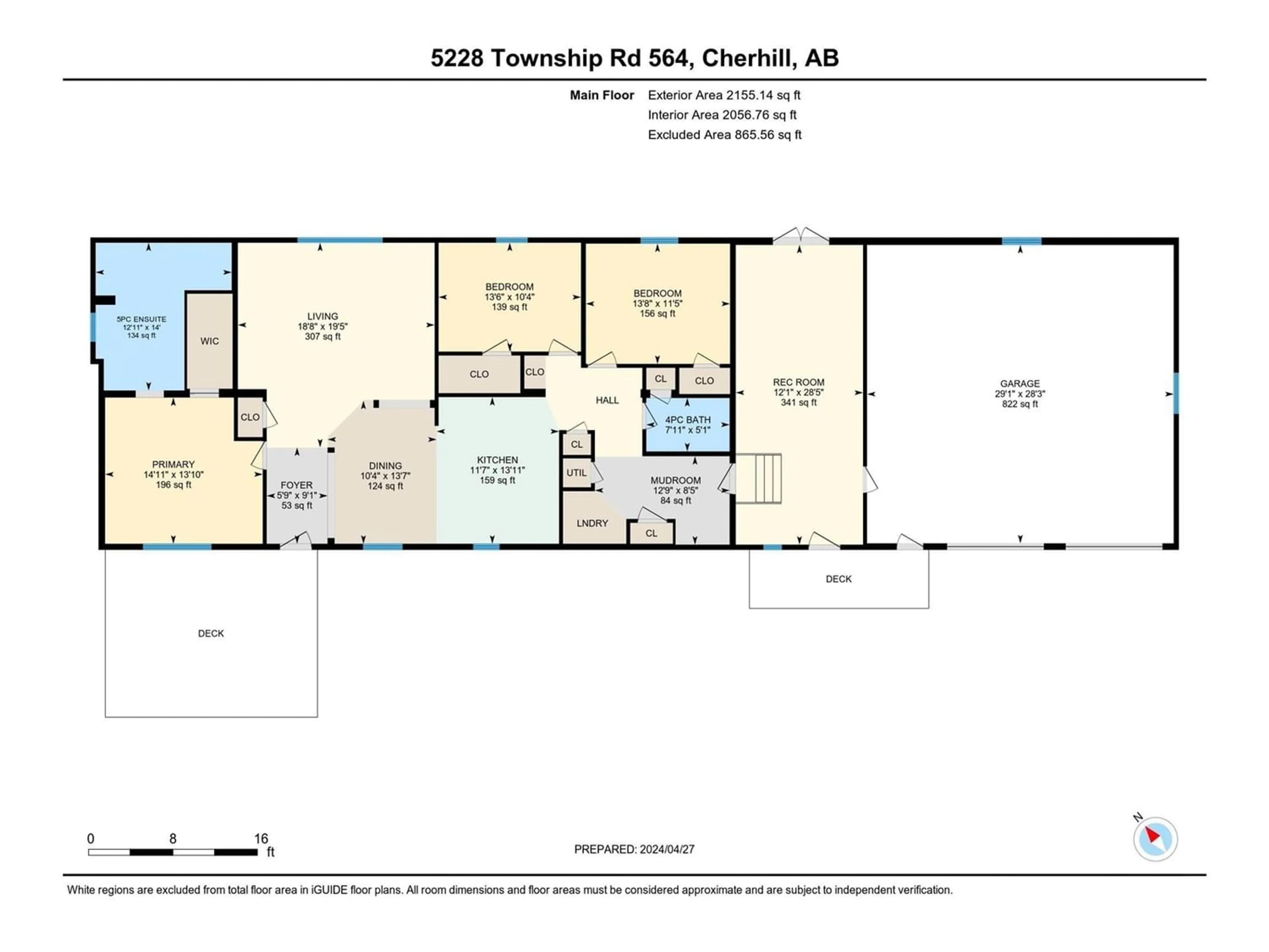 Floor plan for 5228 TWP RD 564, Rural Lac Ste. Anne County Alberta T0E0J0
