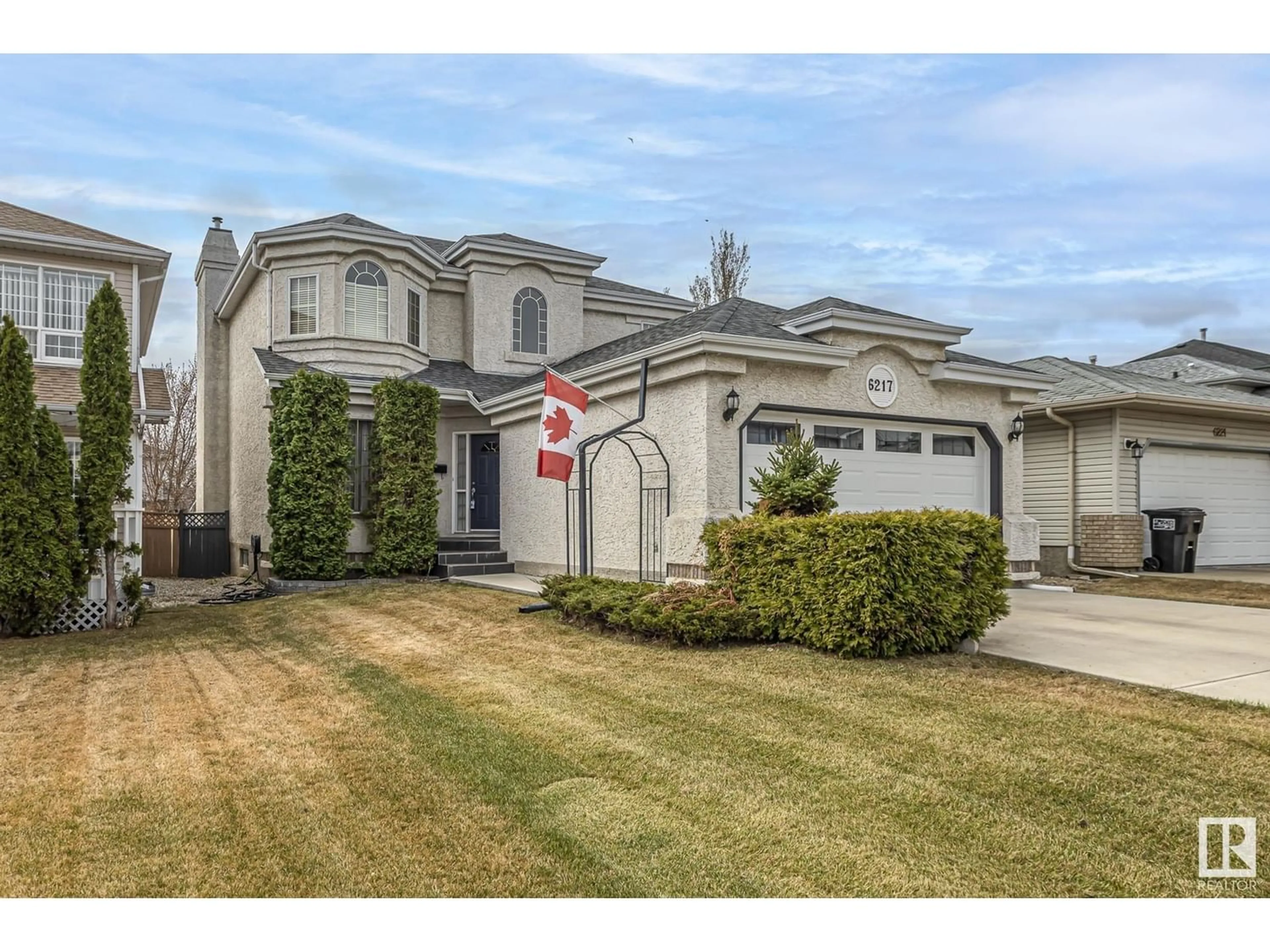 Frontside or backside of a home for 6217 159A AV NW, Edmonton Alberta T5Y2R9