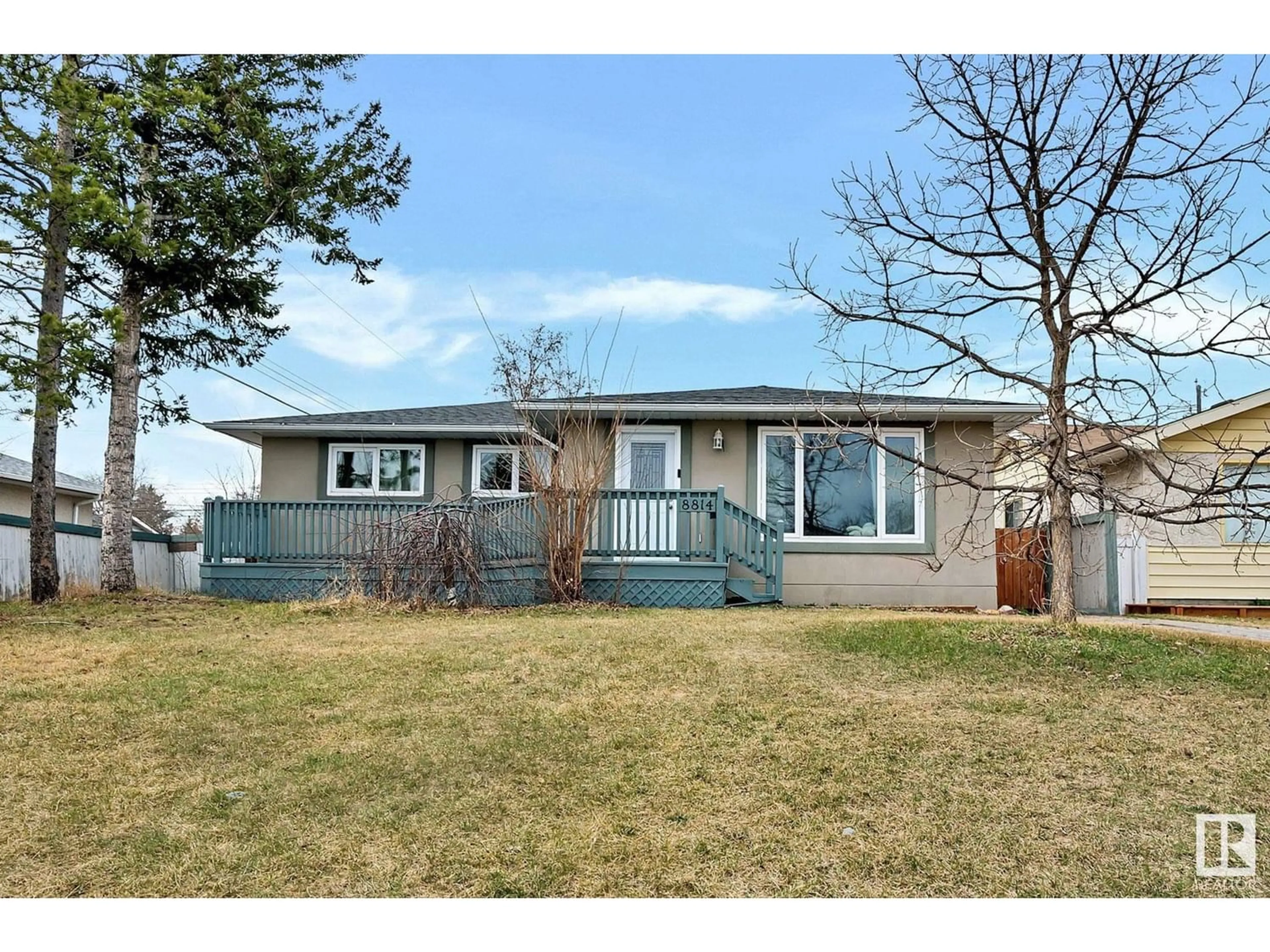 Frontside or backside of a home for 8814 159A St NW, Edmonton Alberta T5R2G4