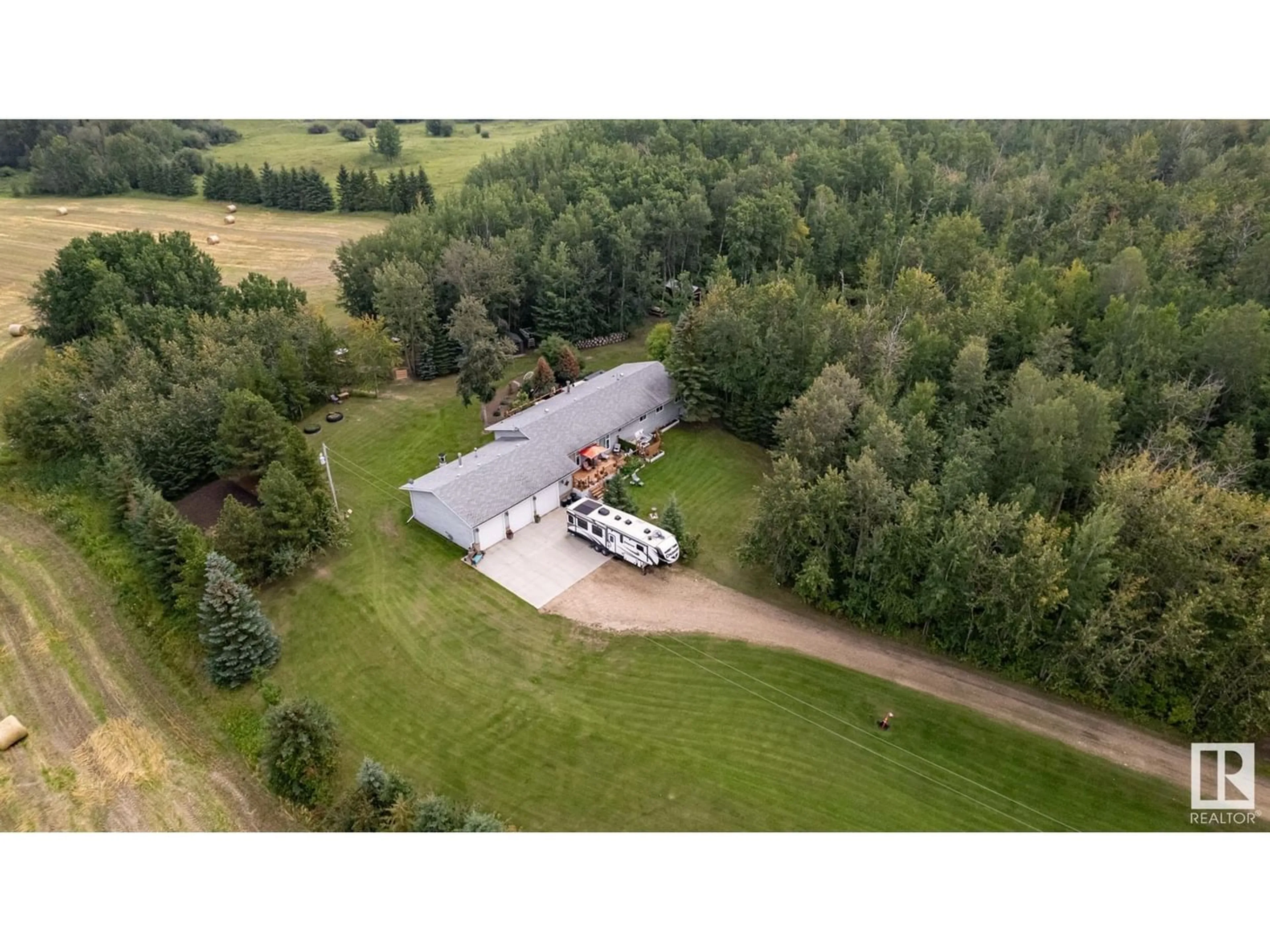 Frontside or backside of a home for 553015 Range Road 202, Rural Lamont County Alberta T0B0S0