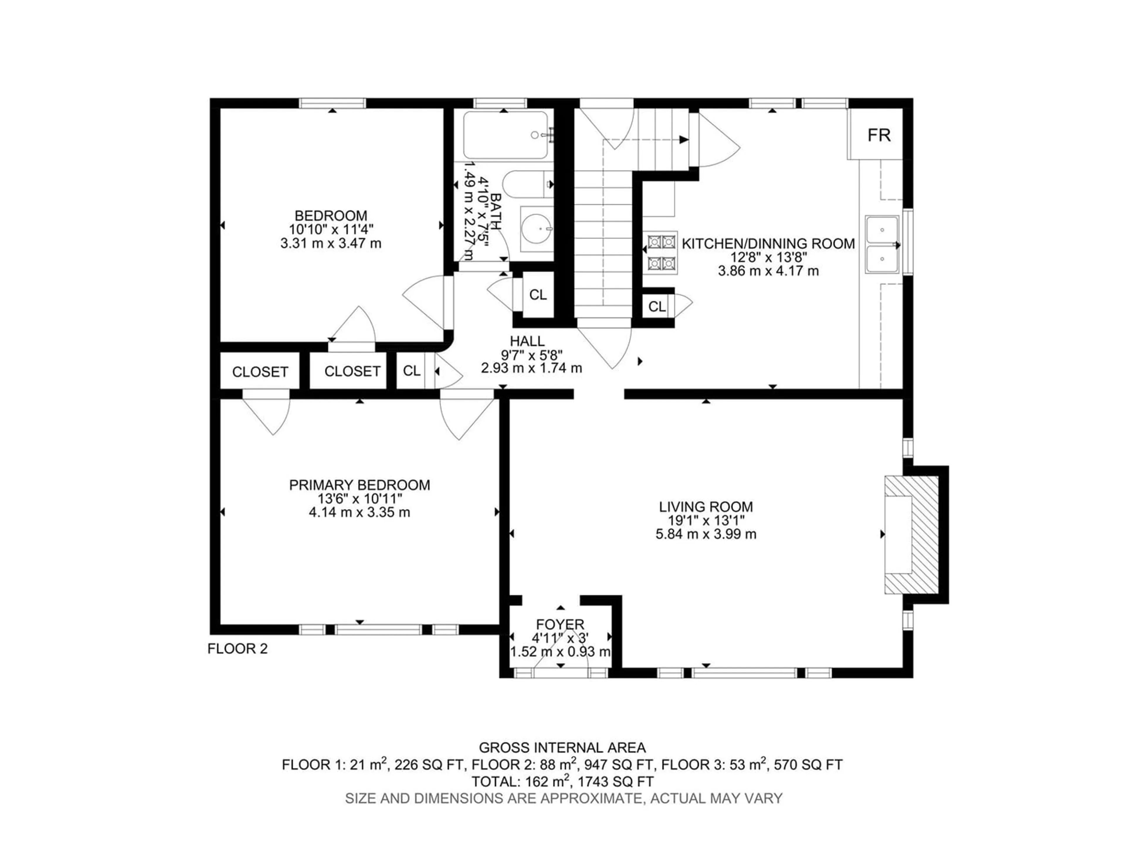 Floor plan for 11933 90 ST NW NW, Edmonton Alberta T5G3Y9