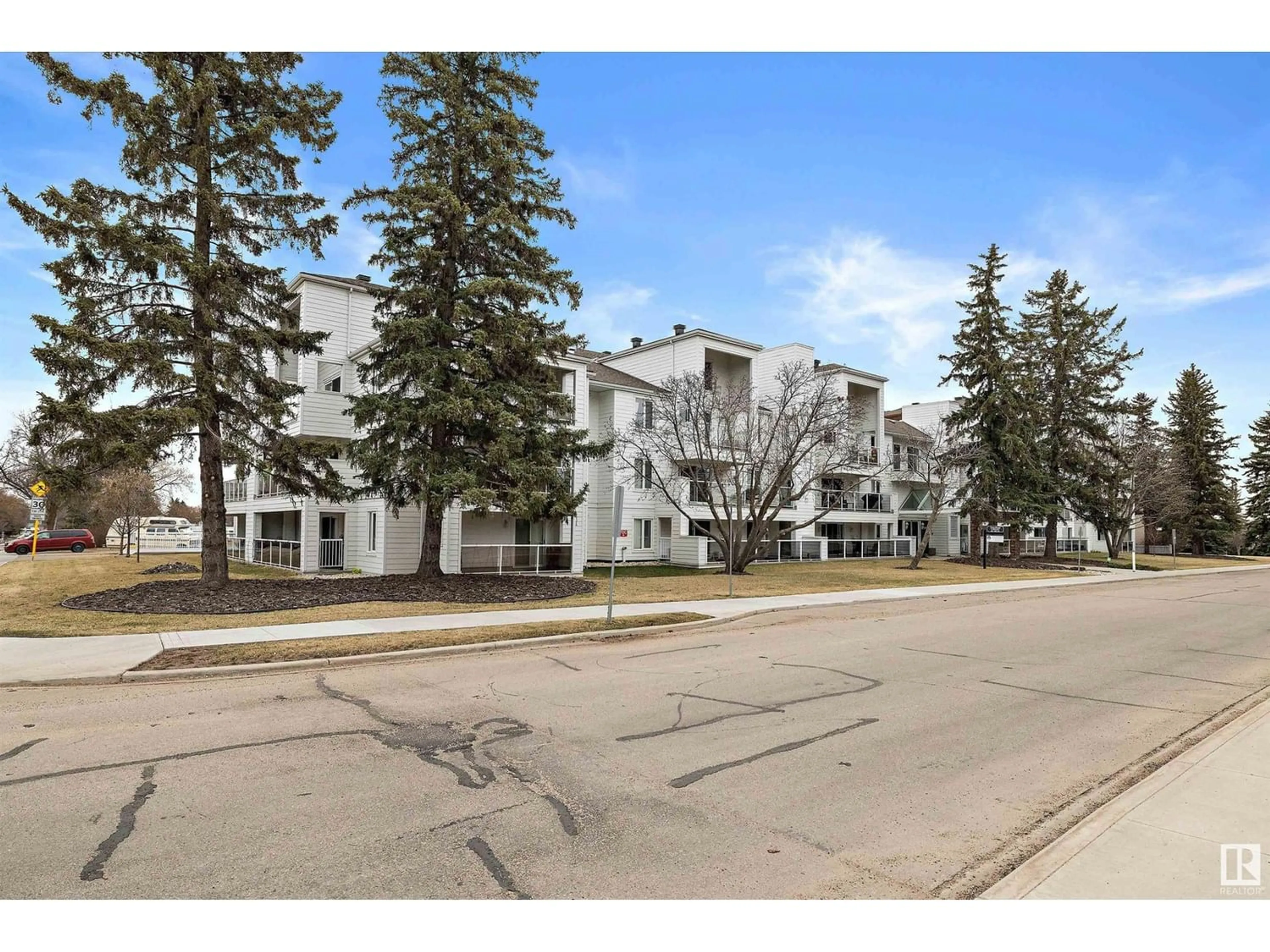 A pic from exterior of the house or condo for #210 7327 118 ST NW, Edmonton Alberta T6G1S5