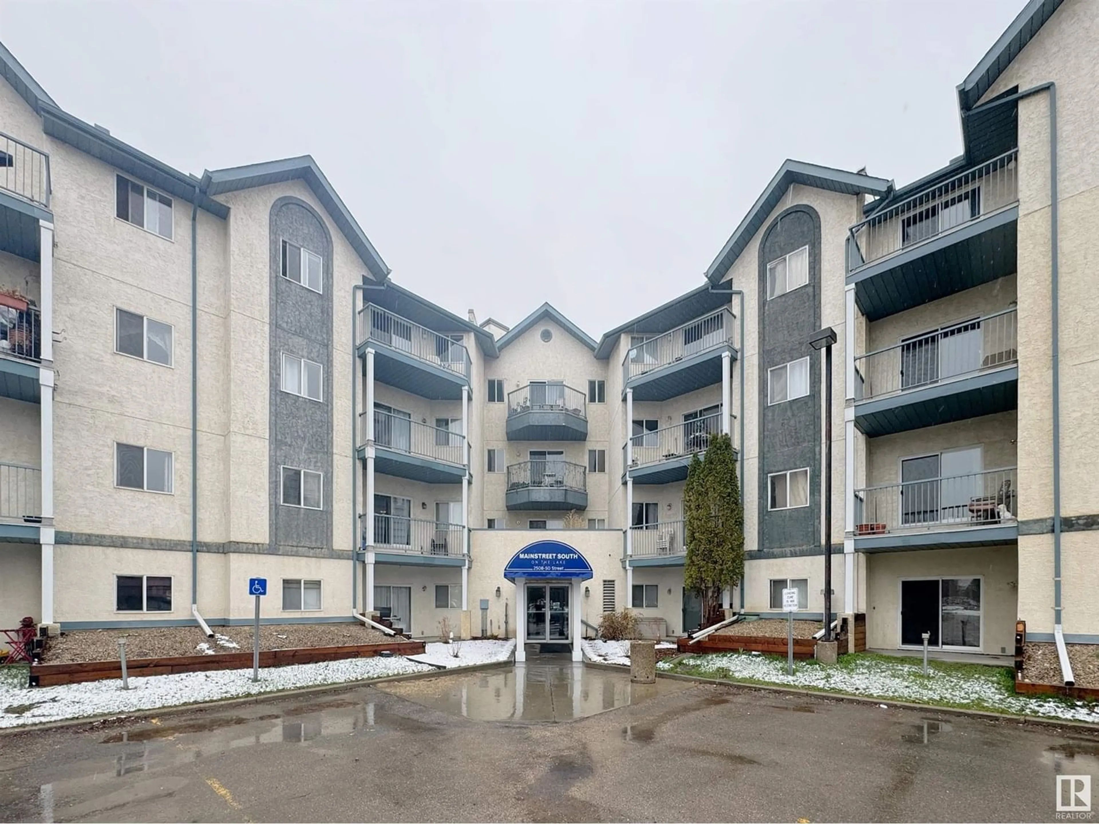 A pic from exterior of the house or condo for #107 2508 50 ST NW, Edmonton Alberta T6L6X9