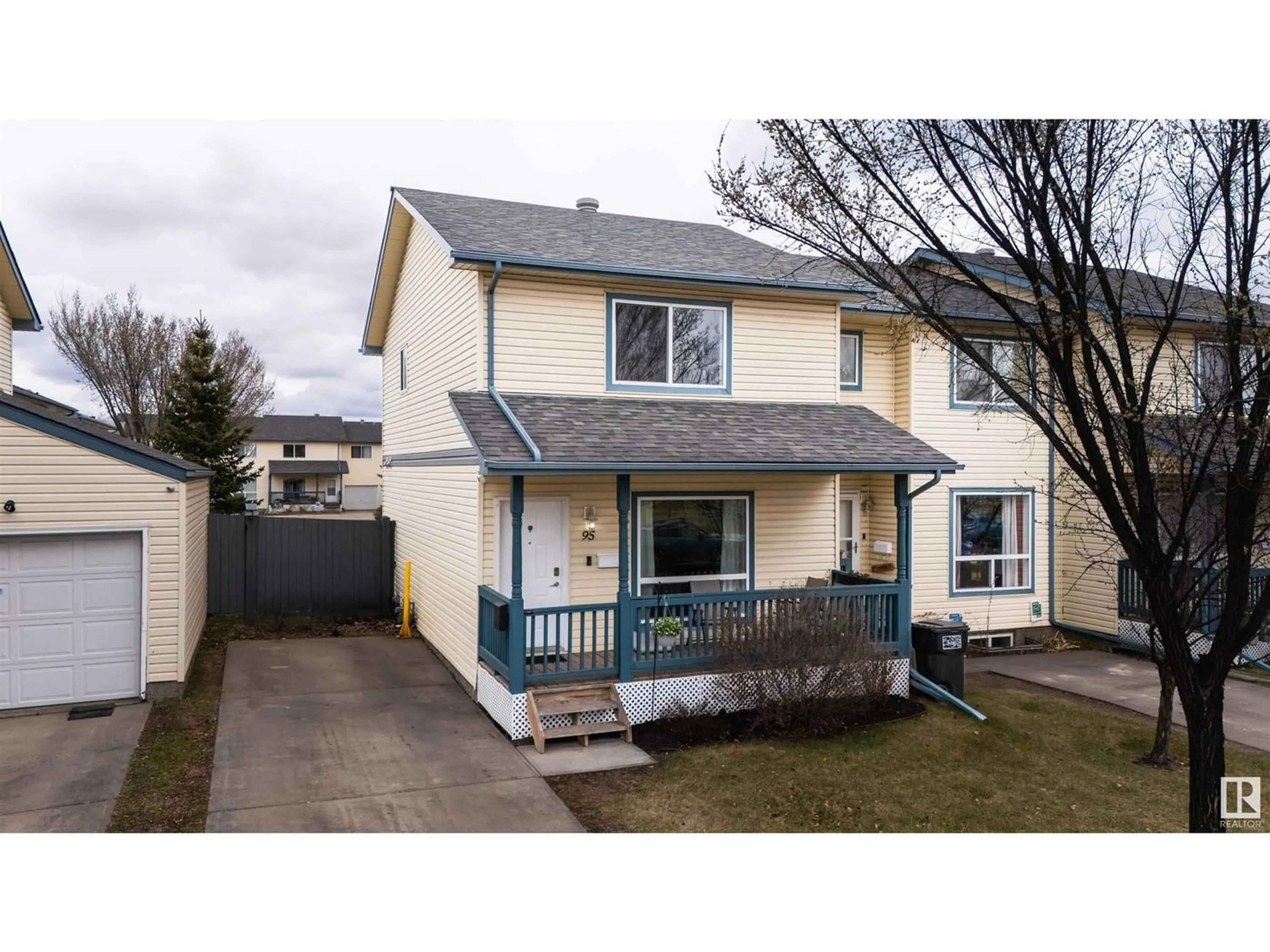 Frontside or backside of a home for #95 10909 106 ST NW, Edmonton Alberta T5H4M7