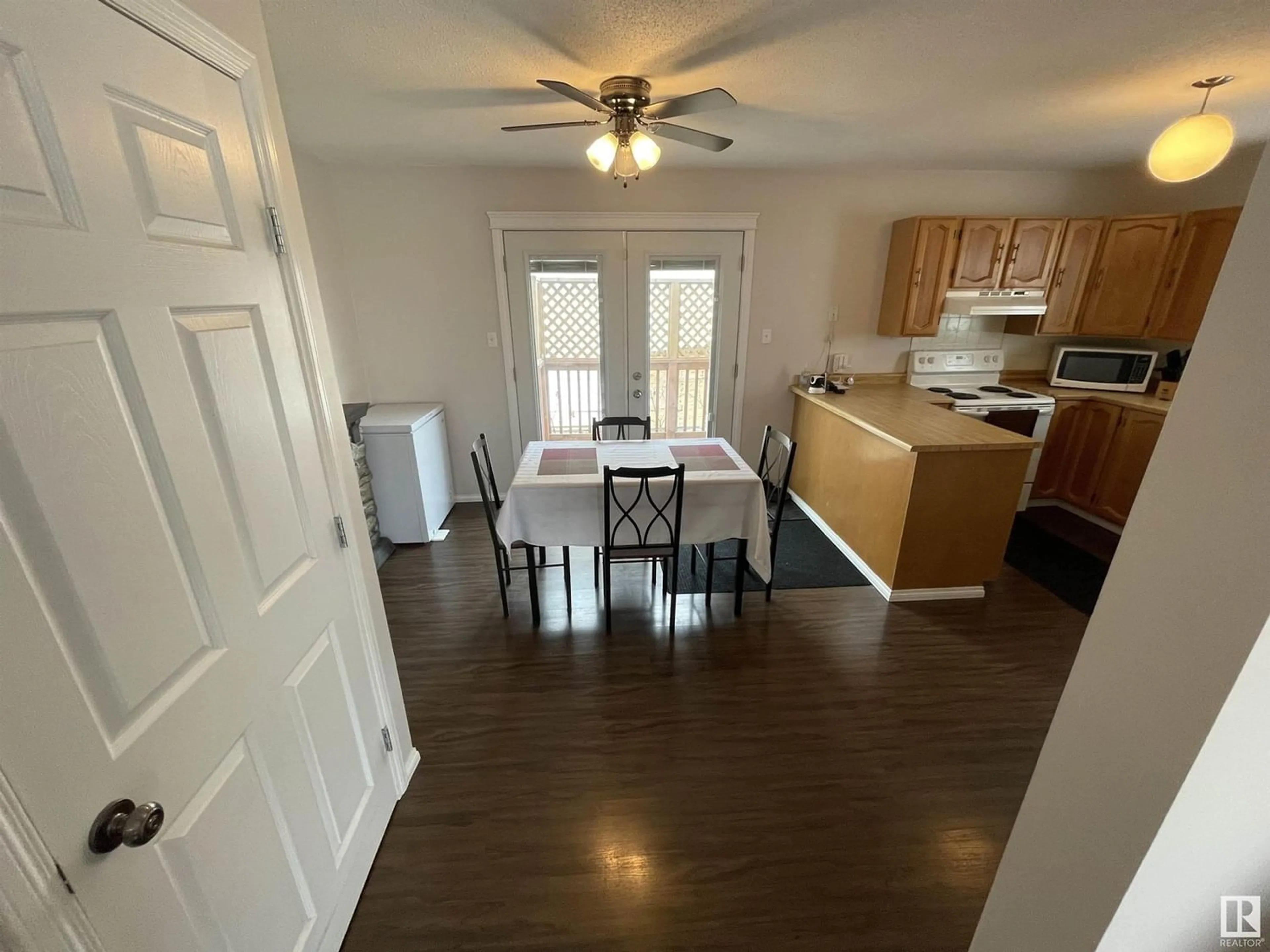 A pic of a room, wood floors for 802 16 AV, Cold Lake Alberta T9M1L2