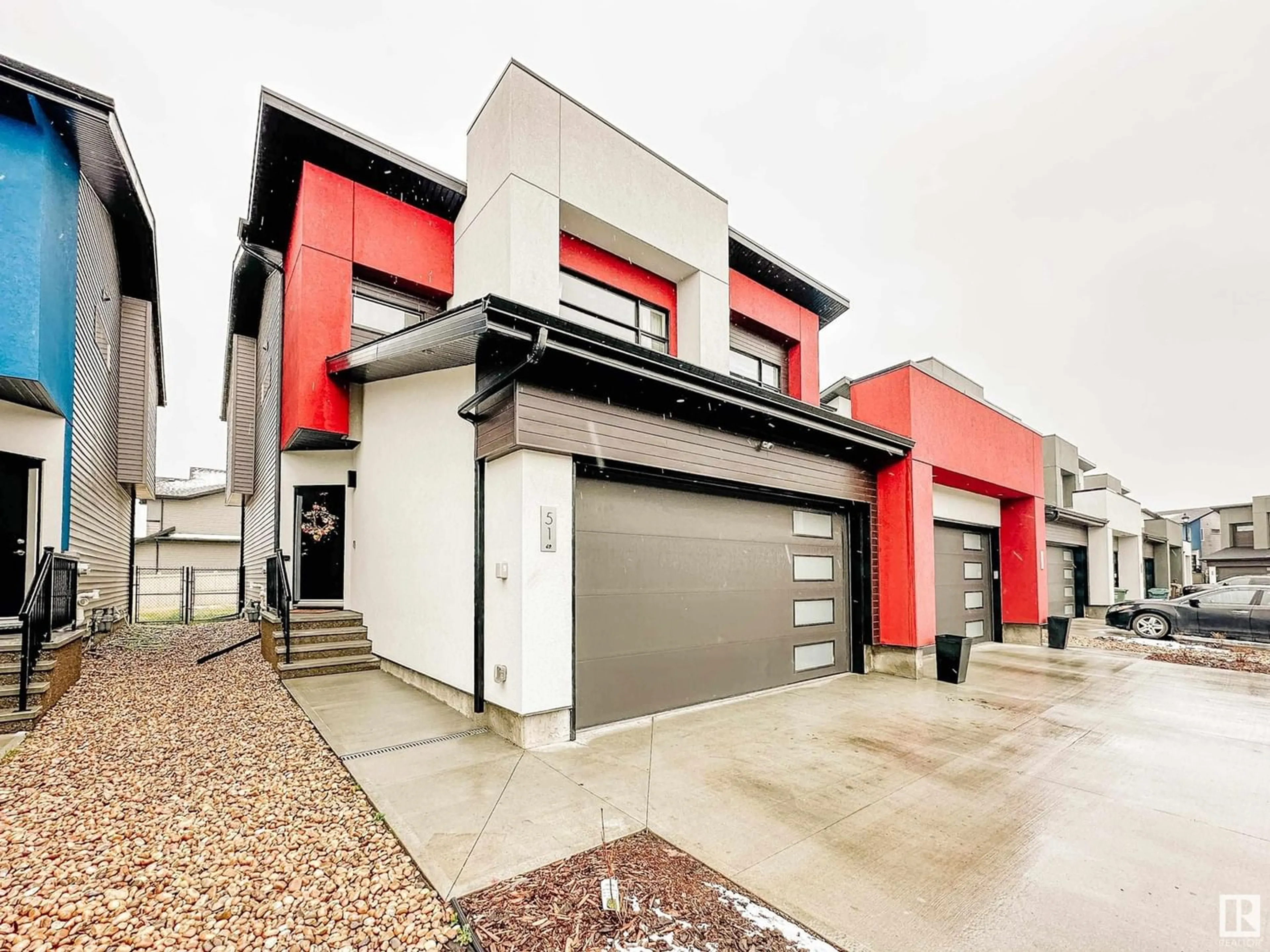 A pic from exterior of the house or condo for #51 50 EDINBURGH CO, St. Albert Alberta T8N7X5