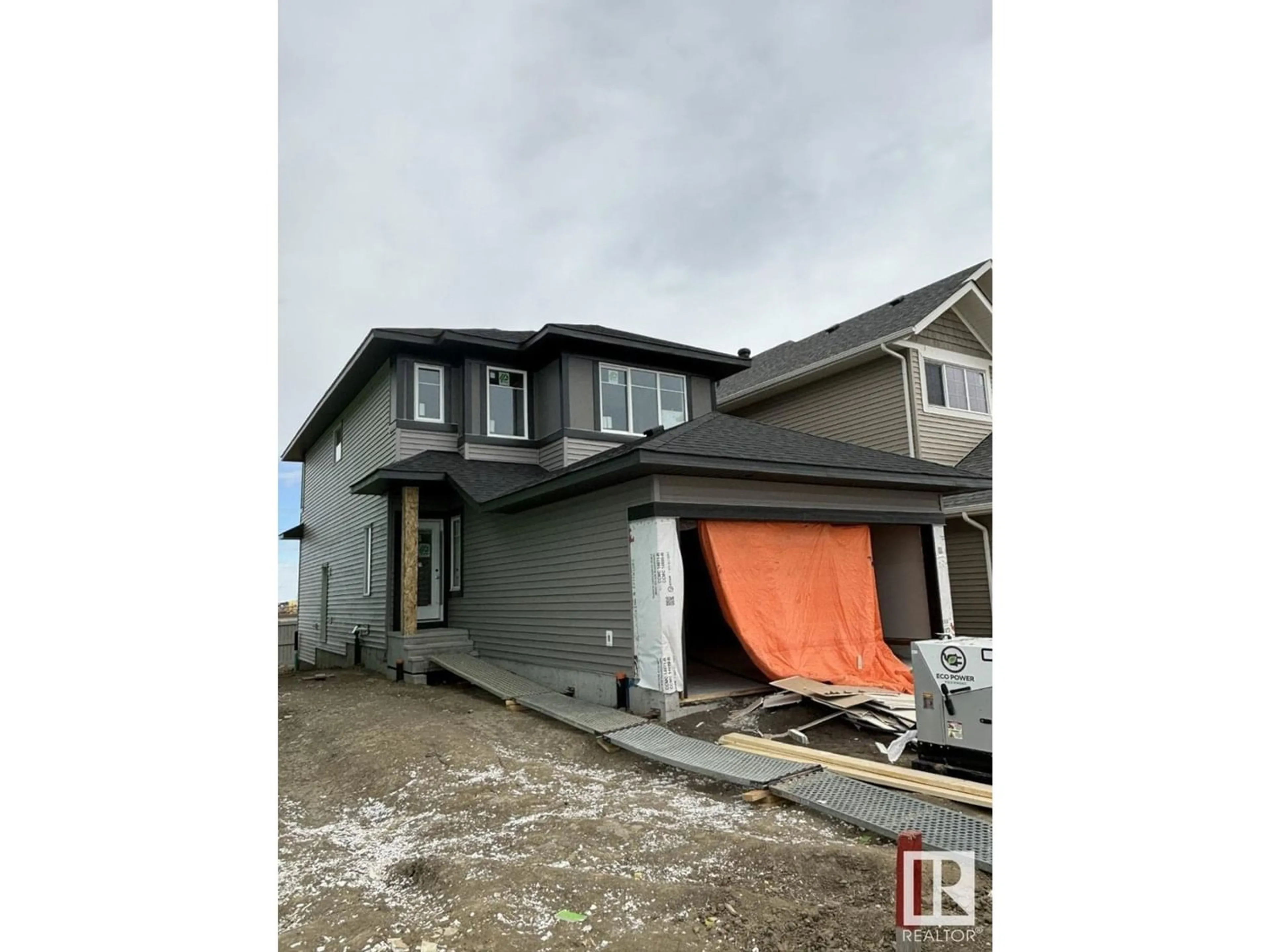 Frontside or backside of a home for 17411 2 ST NW, Edmonton Alberta T5Y4G6
