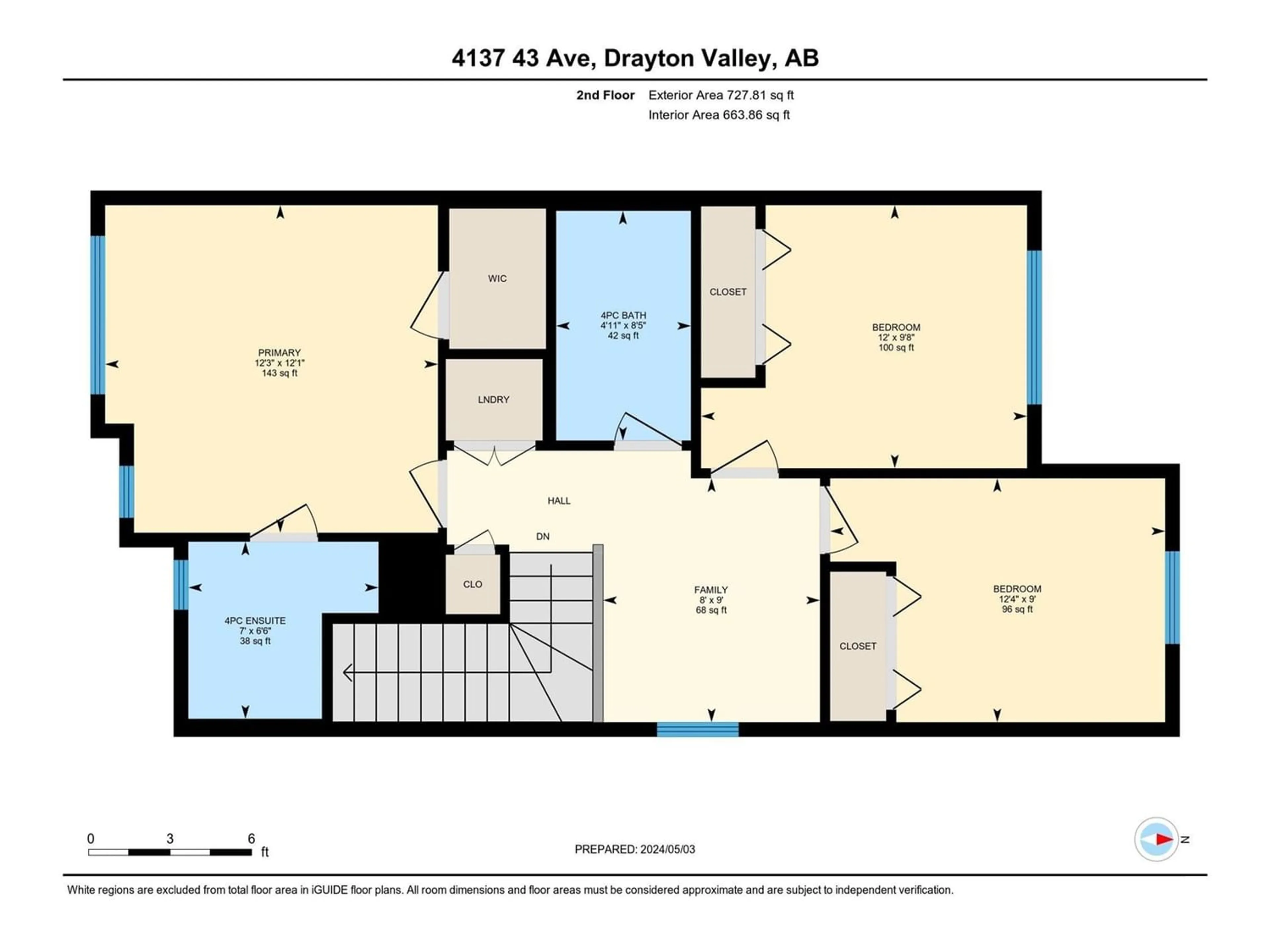 Floor plan for 4137 43 AV, Drayton Valley Alberta T7A0B4