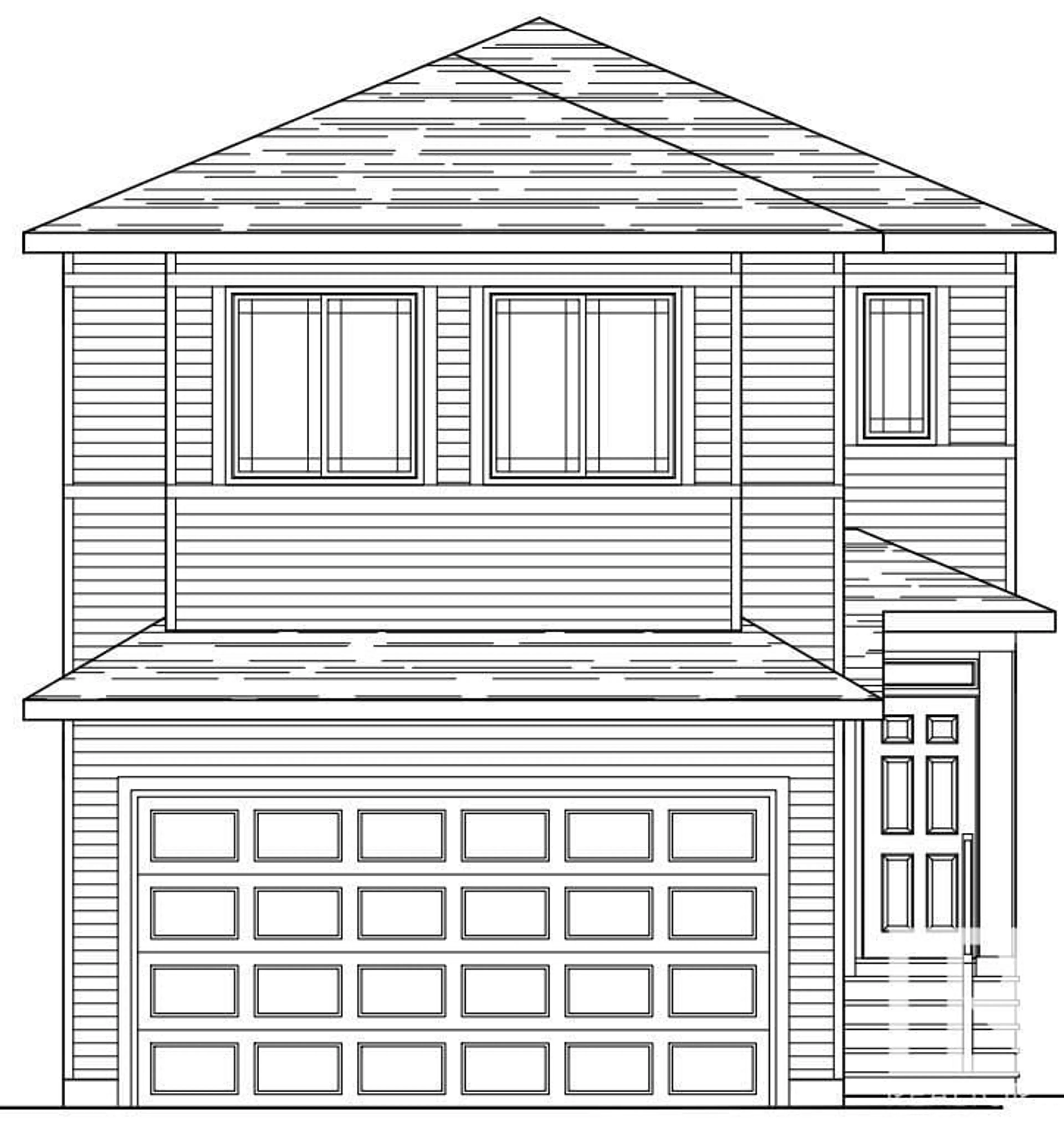 Frontside or backside of a home for 2832 152 AV NW, Edmonton Alberta T5Y6C4