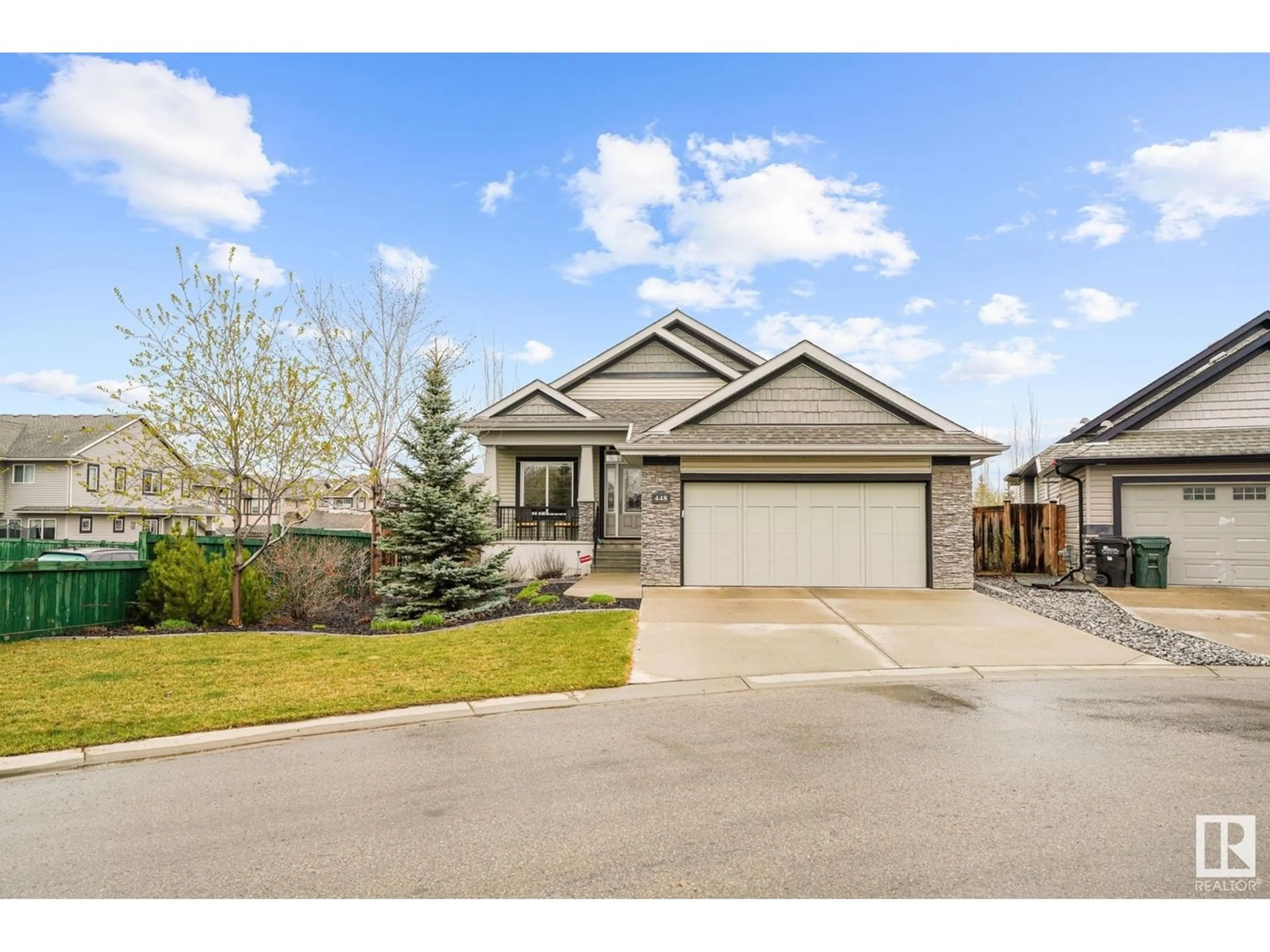 Frontside or backside of a home for 448 CHURCHILL CR, Sherwood Park Alberta T8H0R9