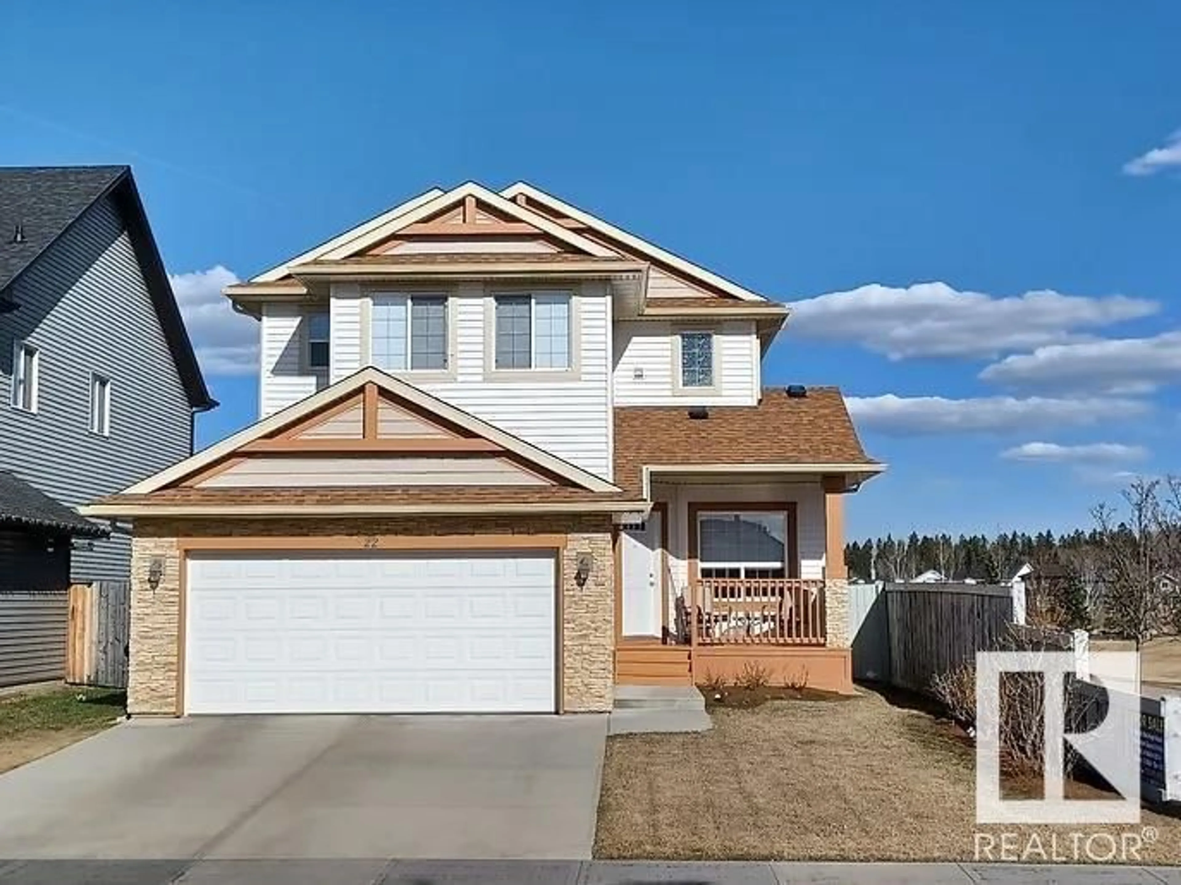 Frontside or backside of a home for 22 MEADOWLAND WY, Spruce Grove Alberta T7X0G7