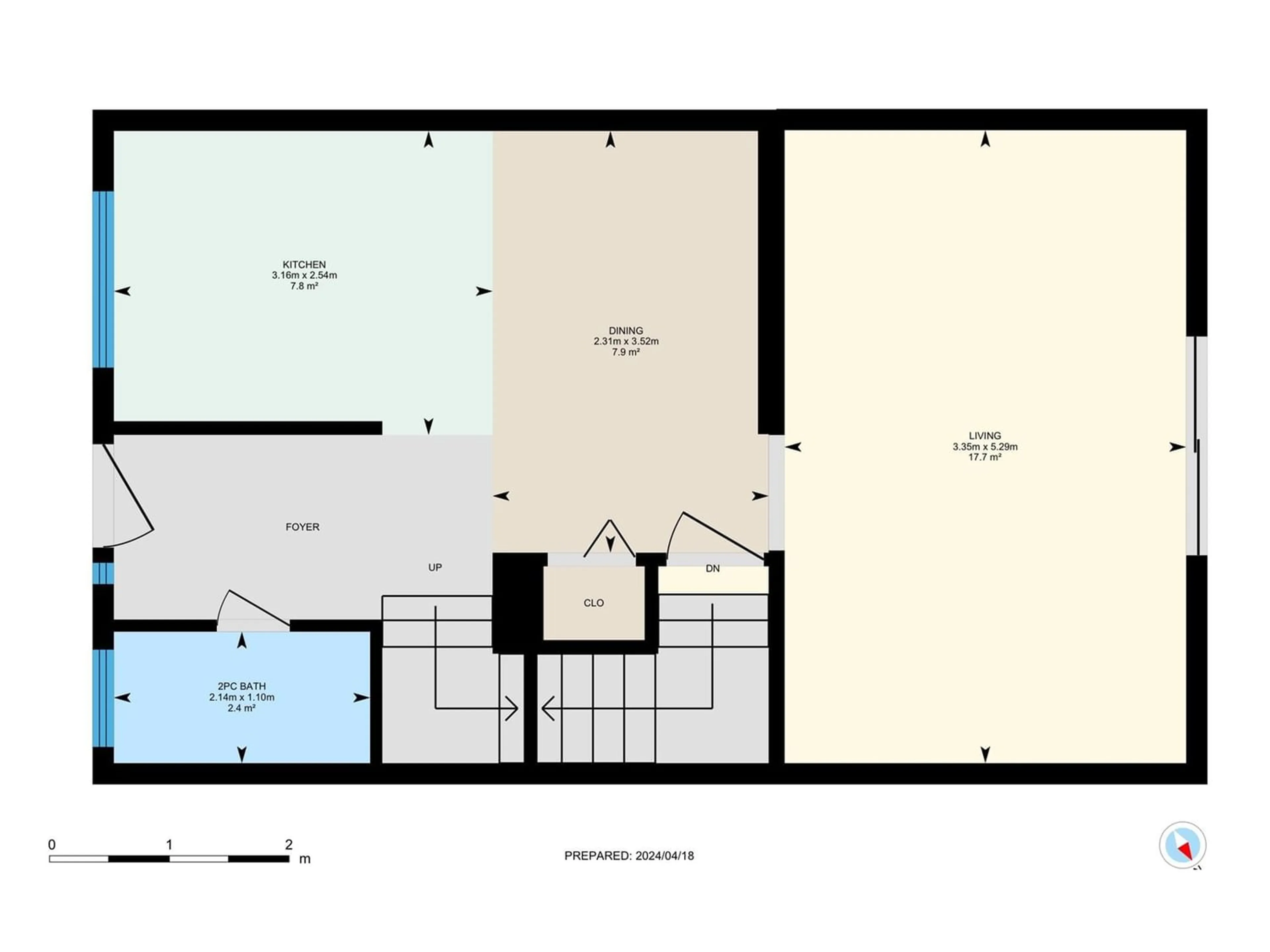 Floor plan for #114 16725 106 ST NW, Edmonton Alberta T5X5G5