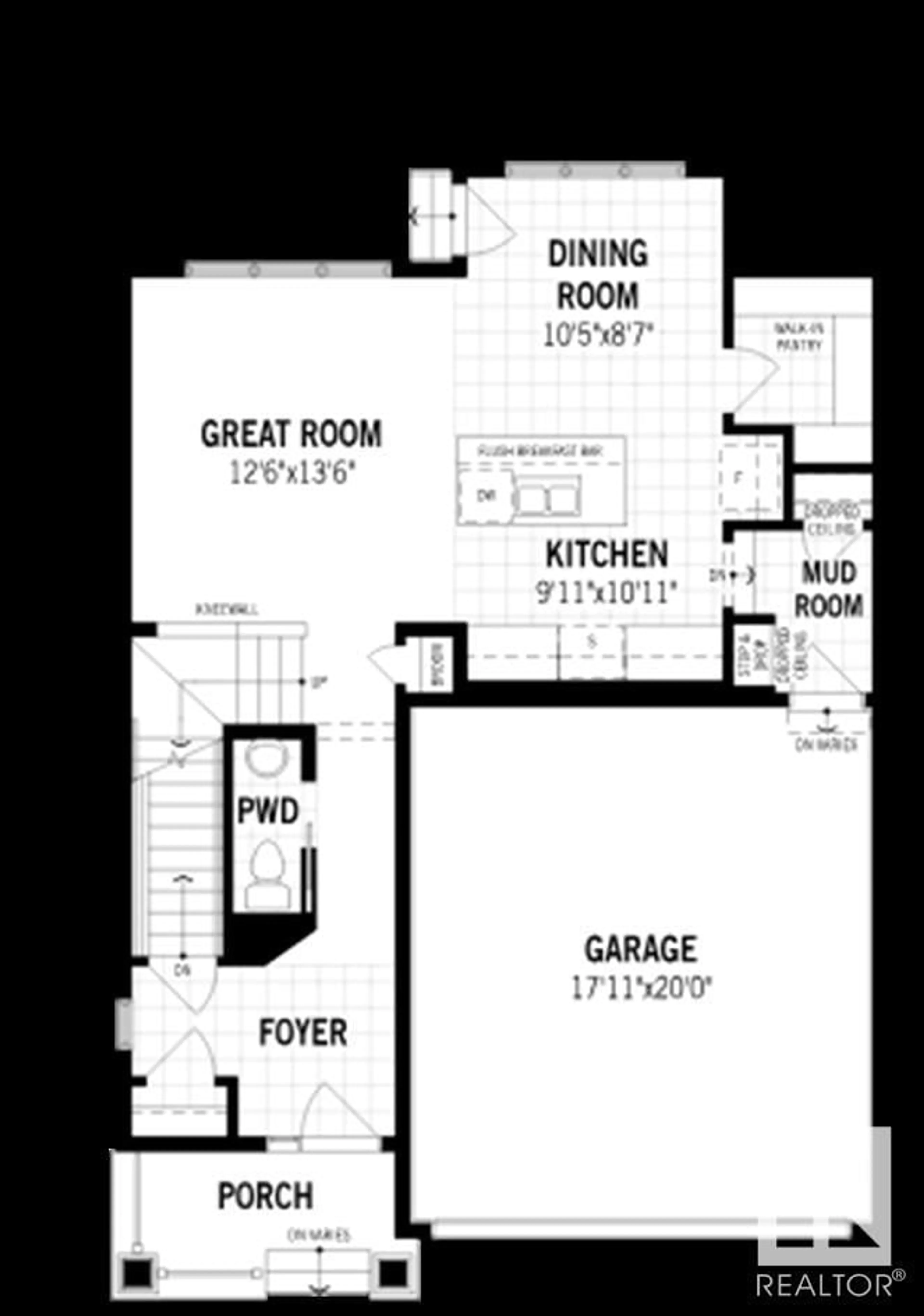 Floor plan for 1083 Stoneside RD, Sherwood Park Alberta T8H3A1