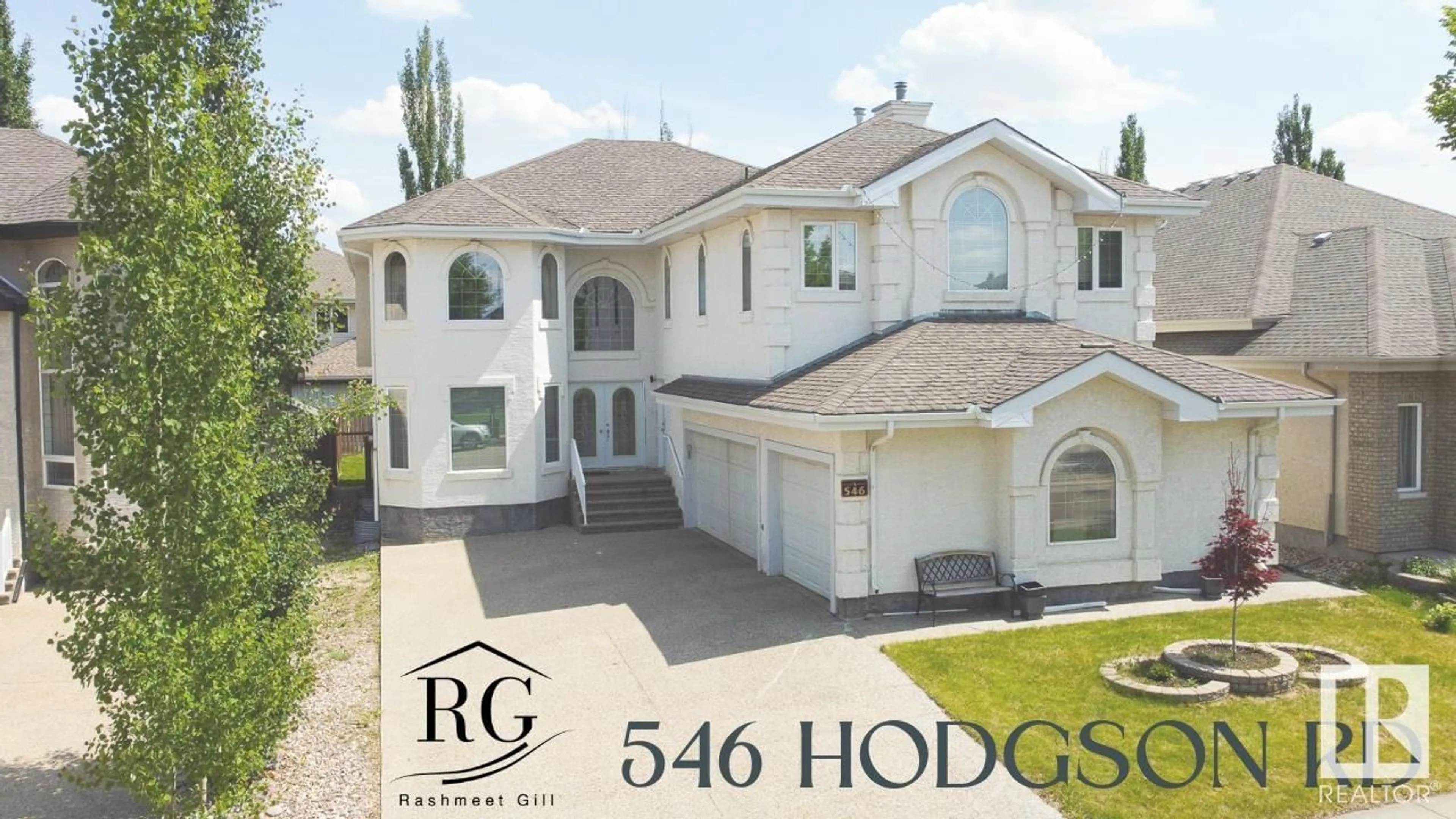 Frontside or backside of a home for 546 HODGSON RD NW, Edmonton Alberta T6R3G6