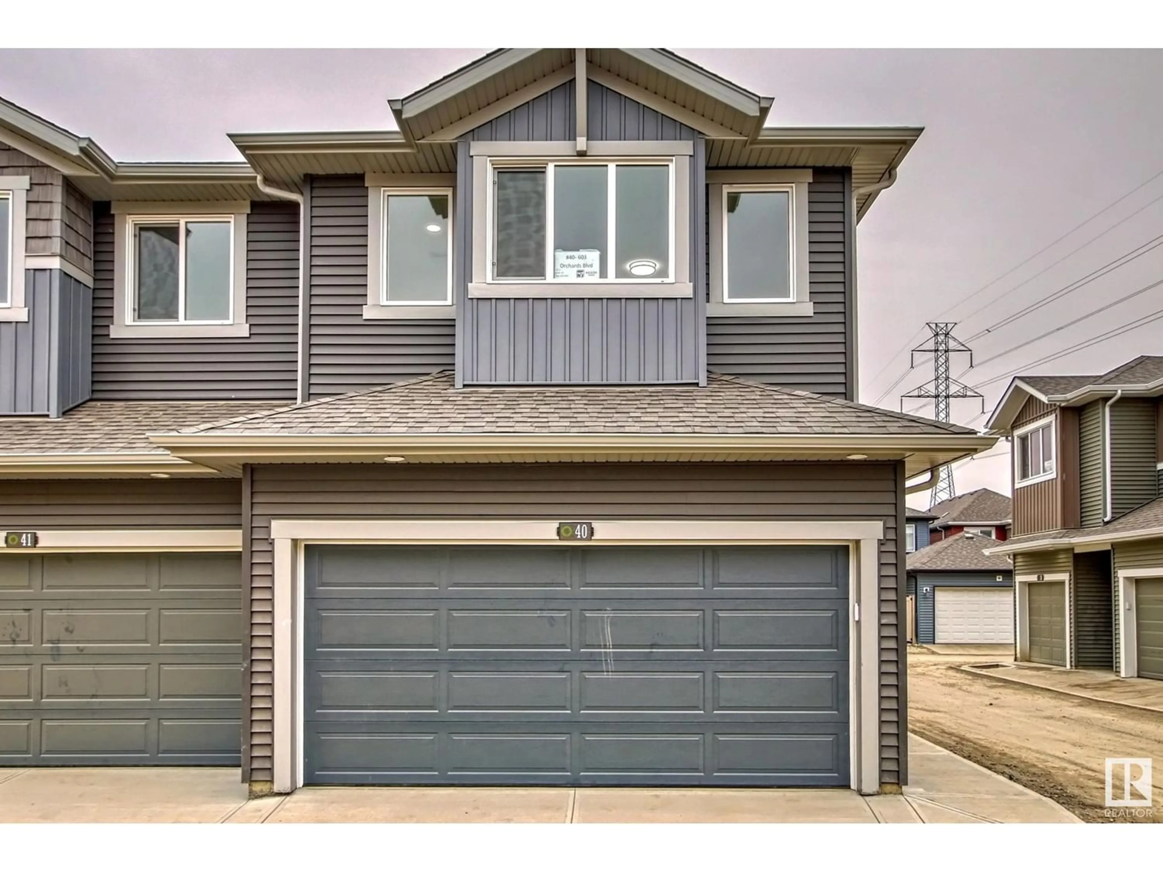 A pic from exterior of the house or condo for 40 603 Orchards BV SW SW, Edmonton Alberta T6X2W8