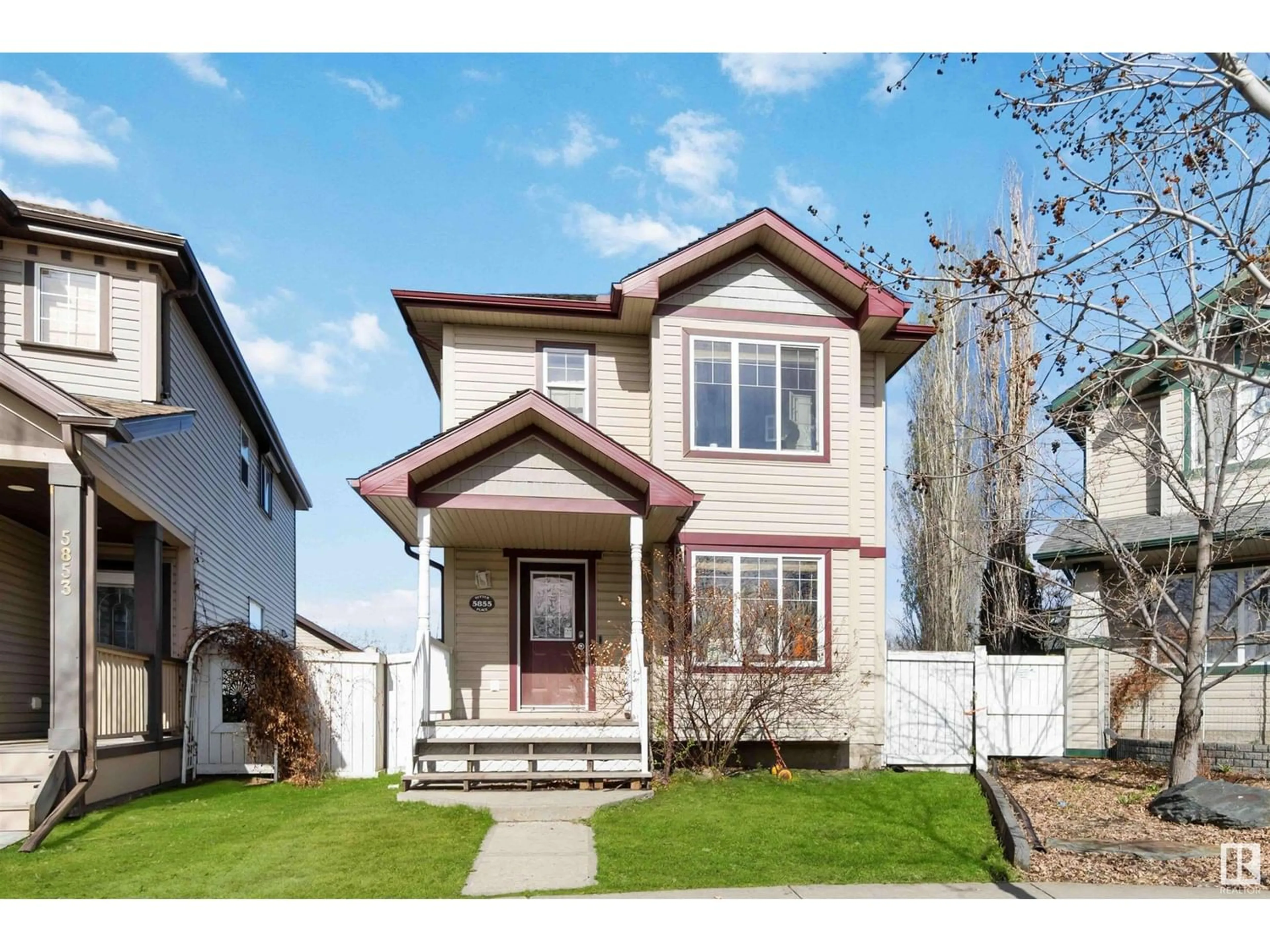 Frontside or backside of a home for 5855 SUTTER PLACE PL NW, Edmonton Alberta T6R3R2