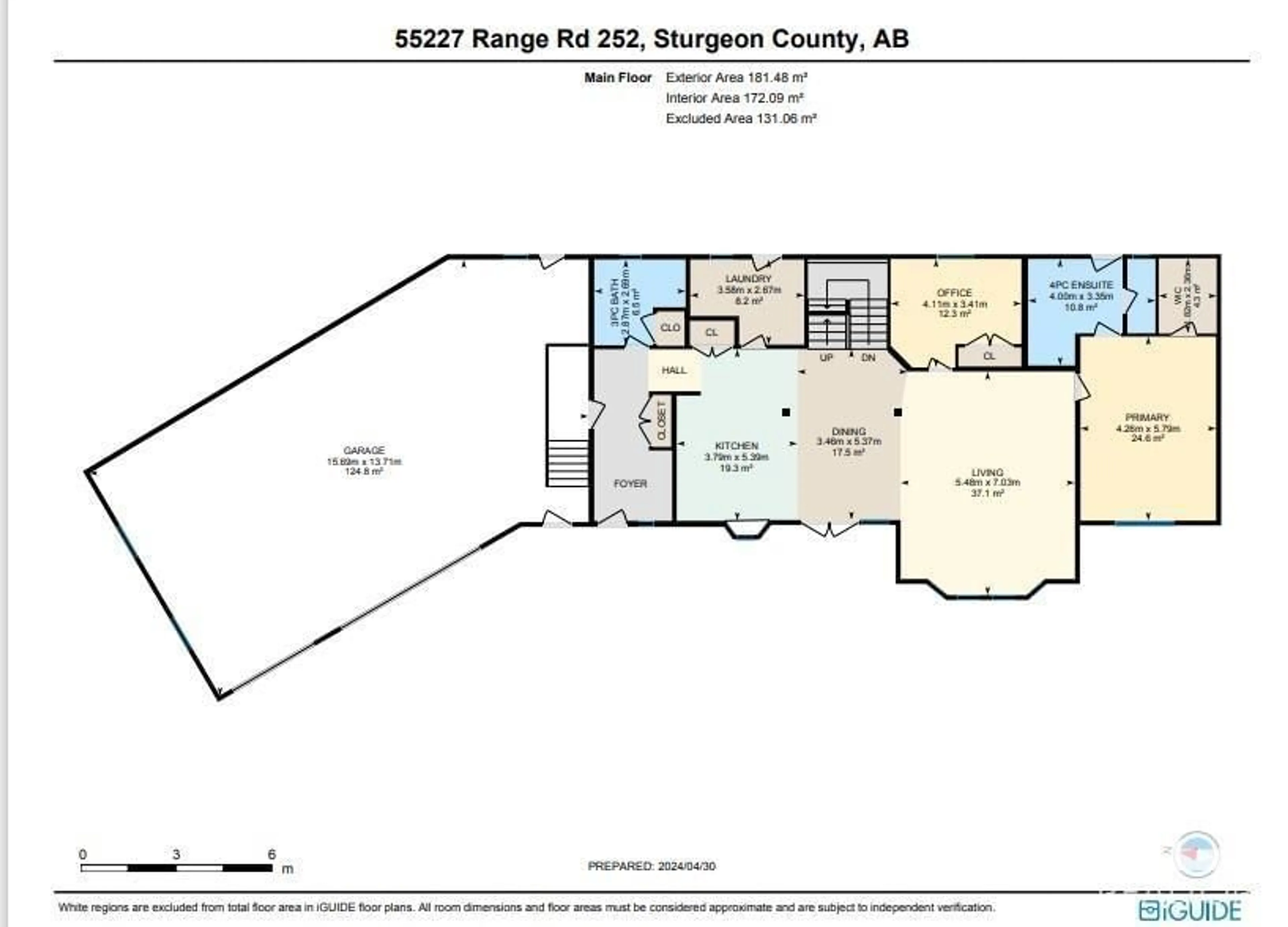 Floor plan for 55227 RGE RD 252, Rural Sturgeon County Alberta T8R0P9