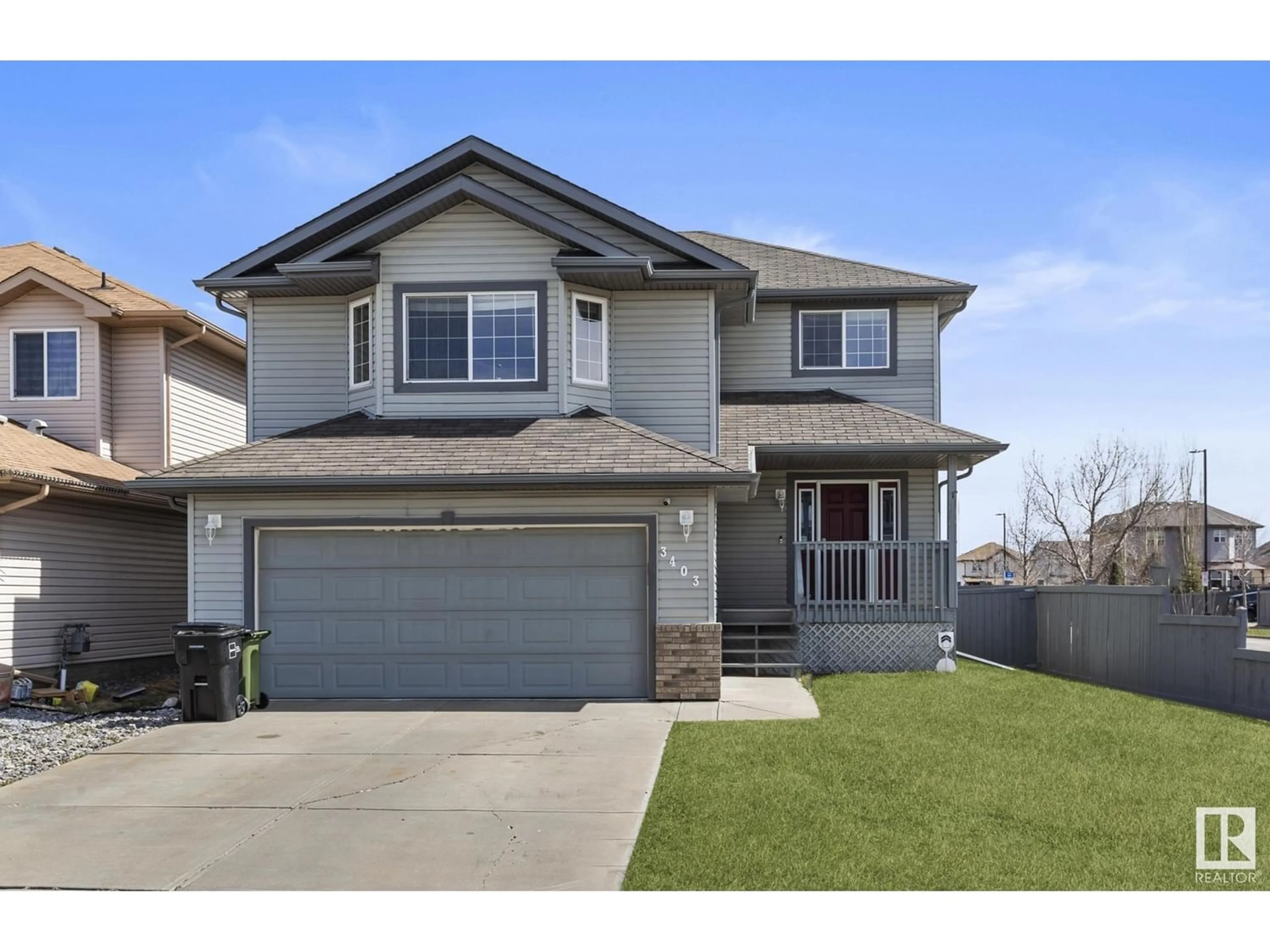 Frontside or backside of a home for 3403 24 ST NW, Edmonton Alberta T6T0B1