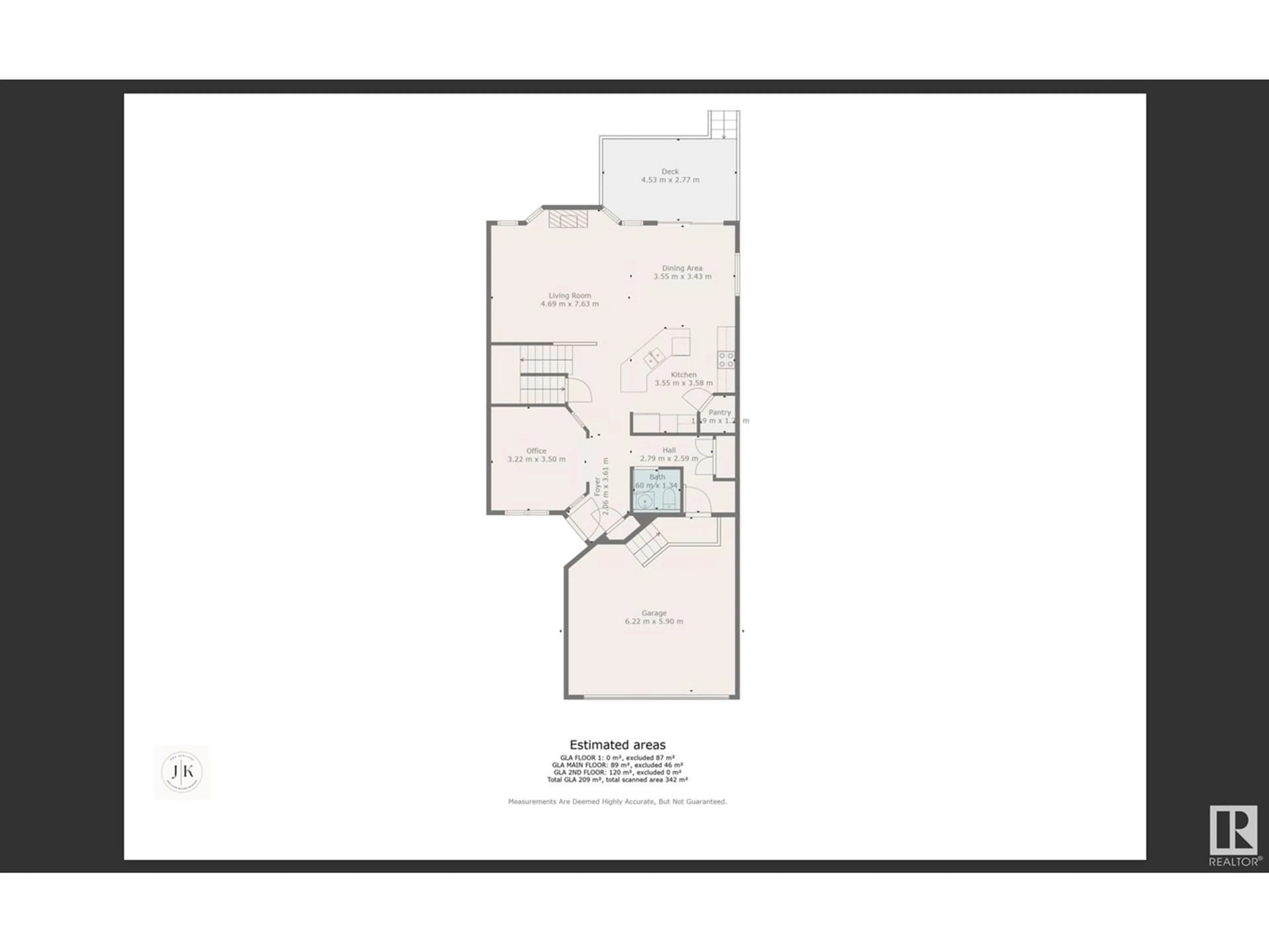 Floor plan for 17116 43 ST NW NW, Edmonton Alberta T5Y0Z4