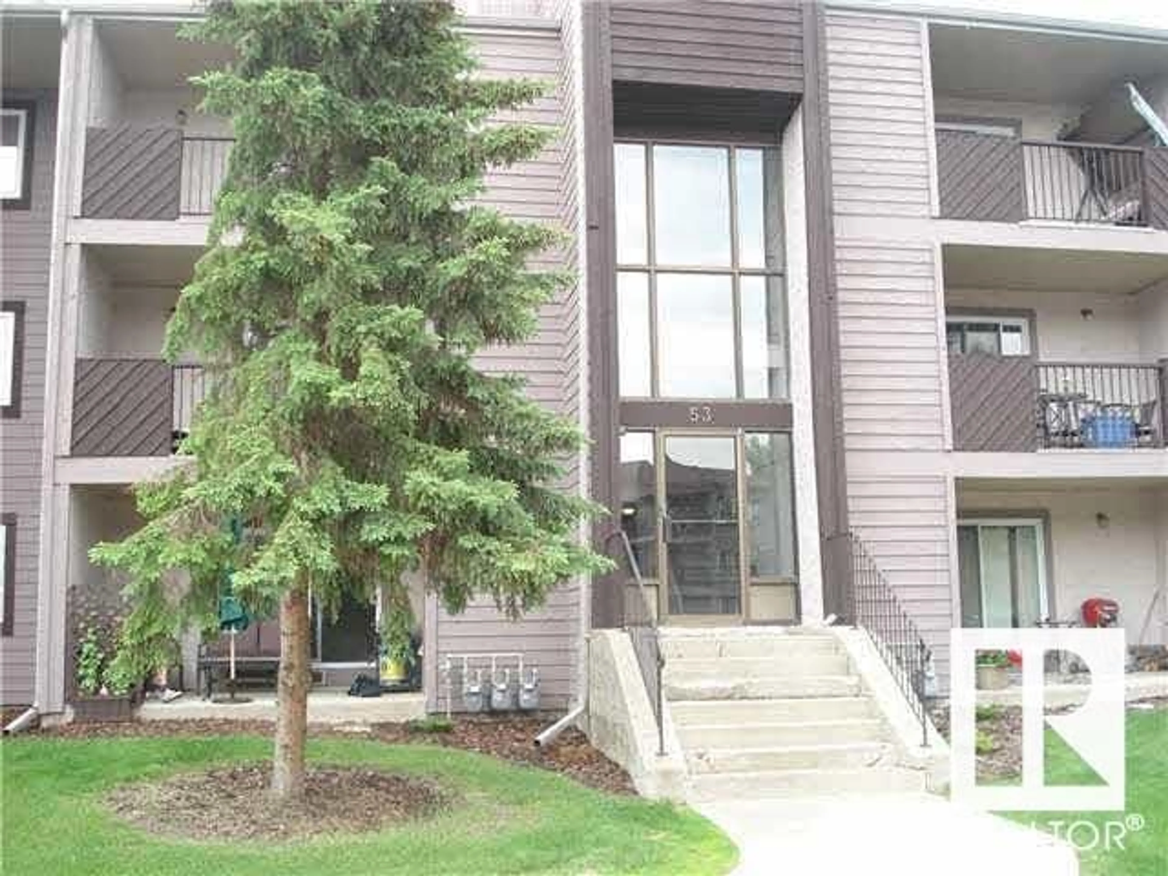A pic from exterior of the house or condo for #301 53 Akins DR, St. Albert Alberta T8N3M6