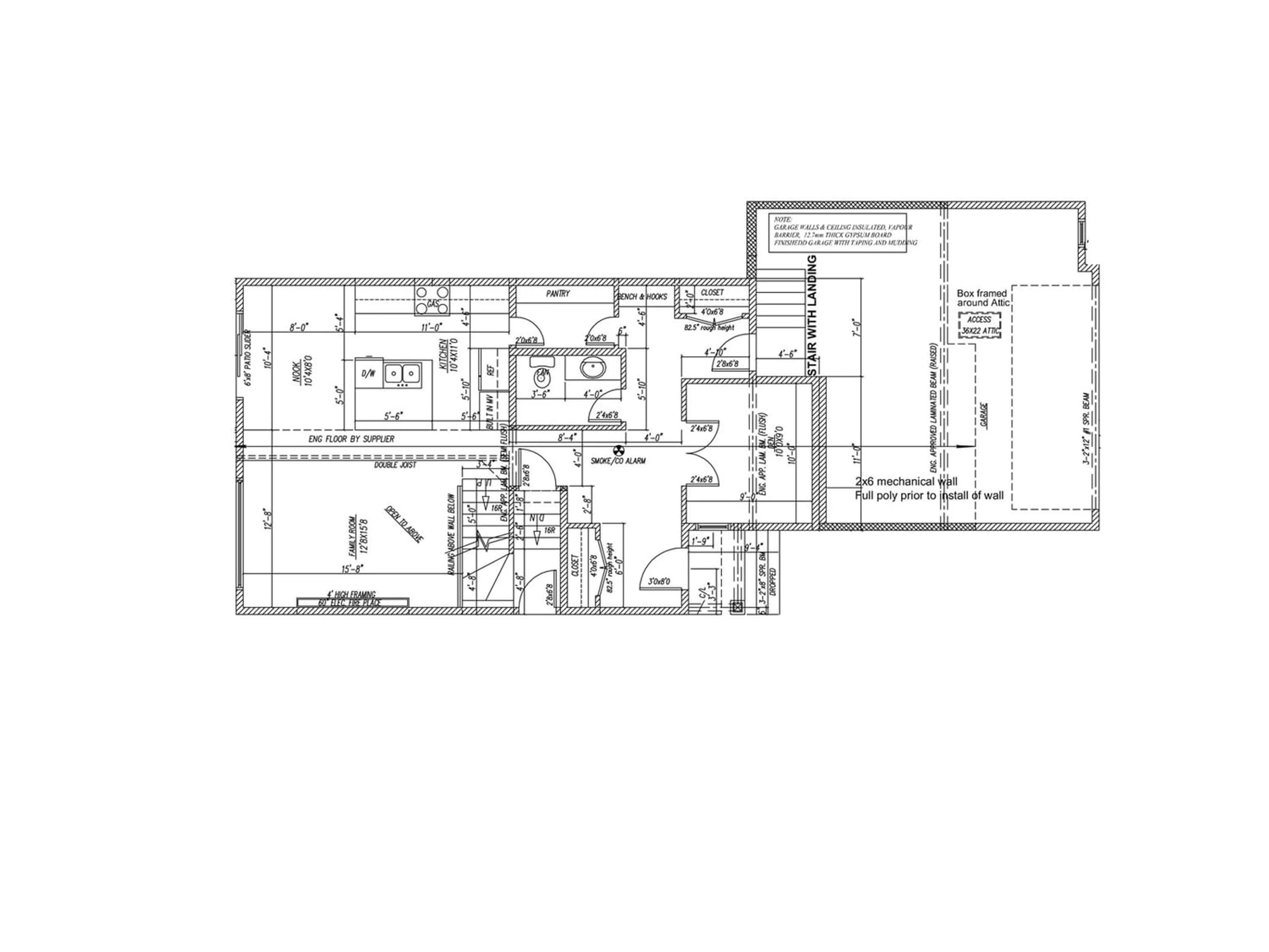 Floor plan for 194 Canter WD, Sherwood Park Alberta T8H2Z3