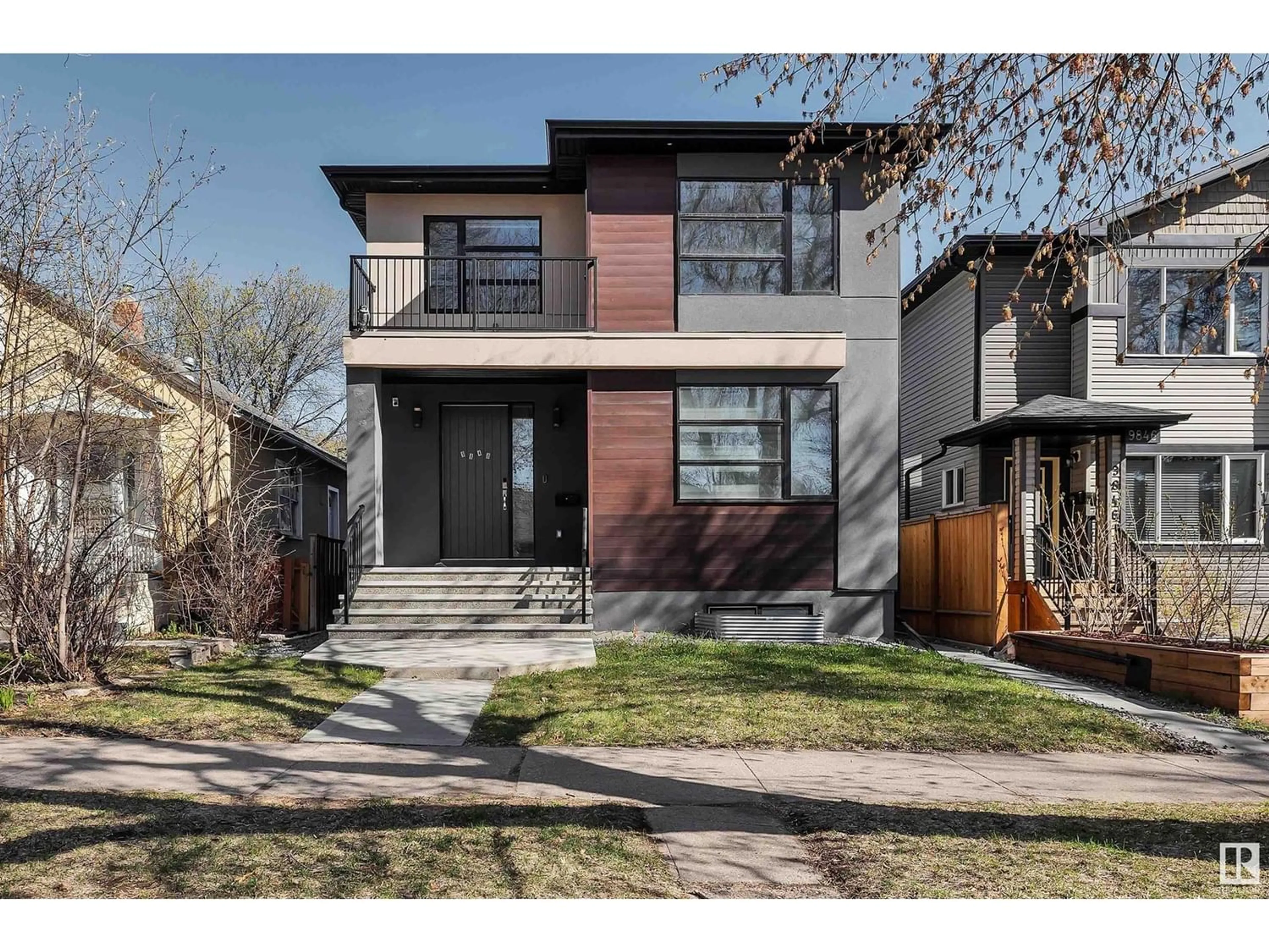 Frontside or backside of a home for 9848 80 AV NW, Edmonton Alberta T6E1T1