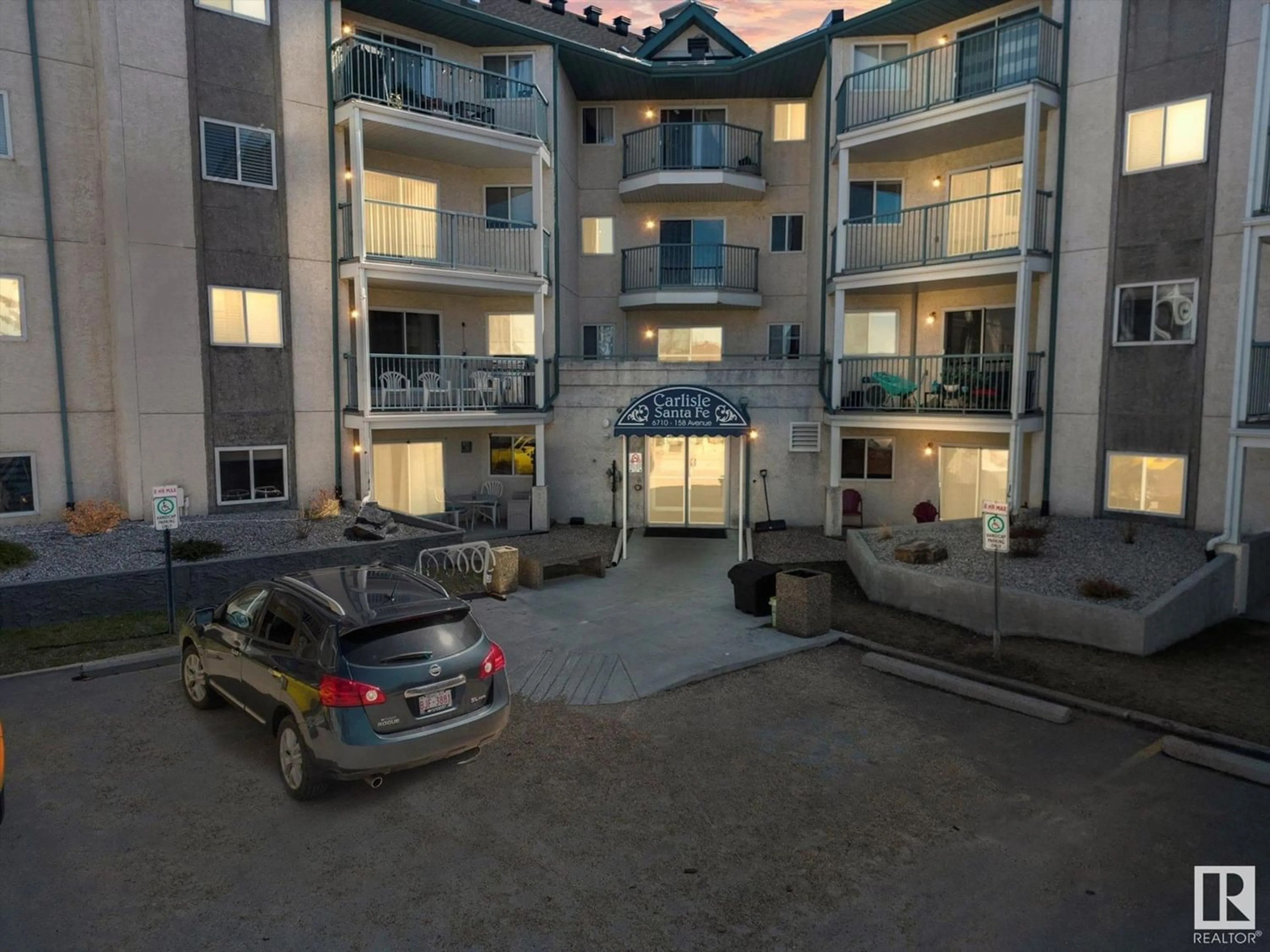 A pic from exterior of the house or condo for #403 6710 158 AV NW, Edmonton Alberta T5Z3A7