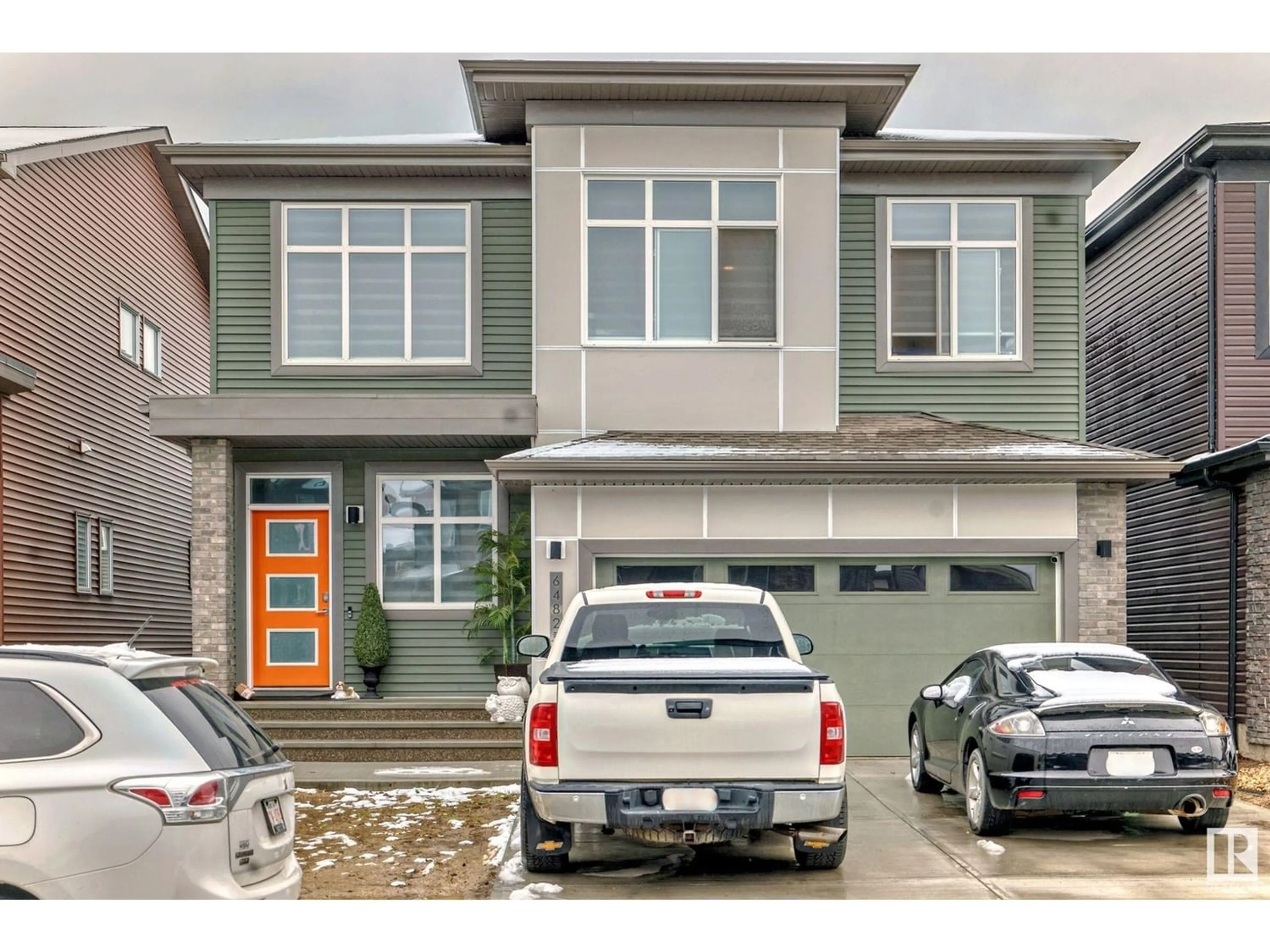 Frontside or backside of a home for 6482 KING WD SW, Edmonton Alberta T6W3Z9