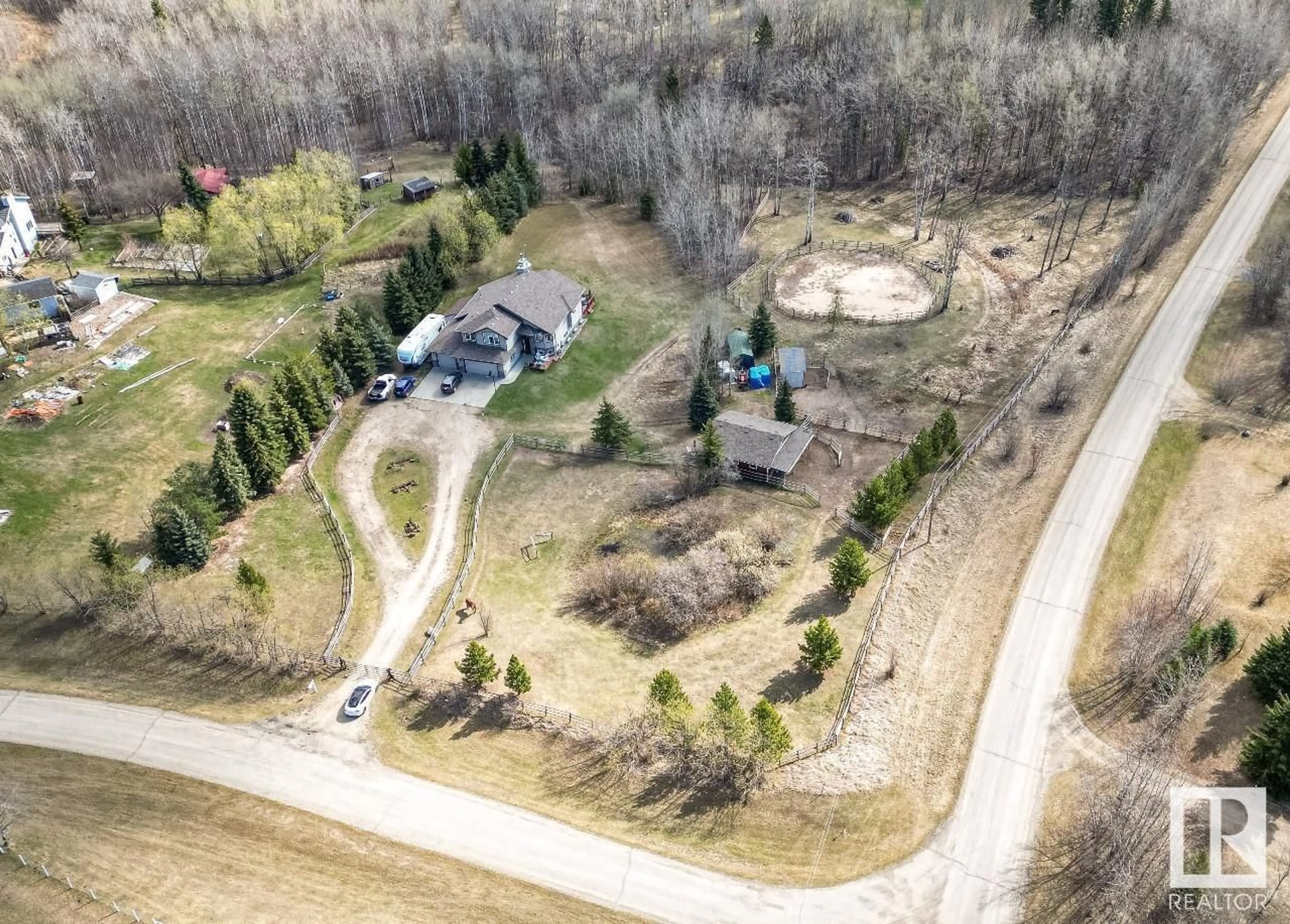 Frontside or backside of a home for #20 54120 RGE RD 12, Rural Parkland County Alberta T7Y0A5