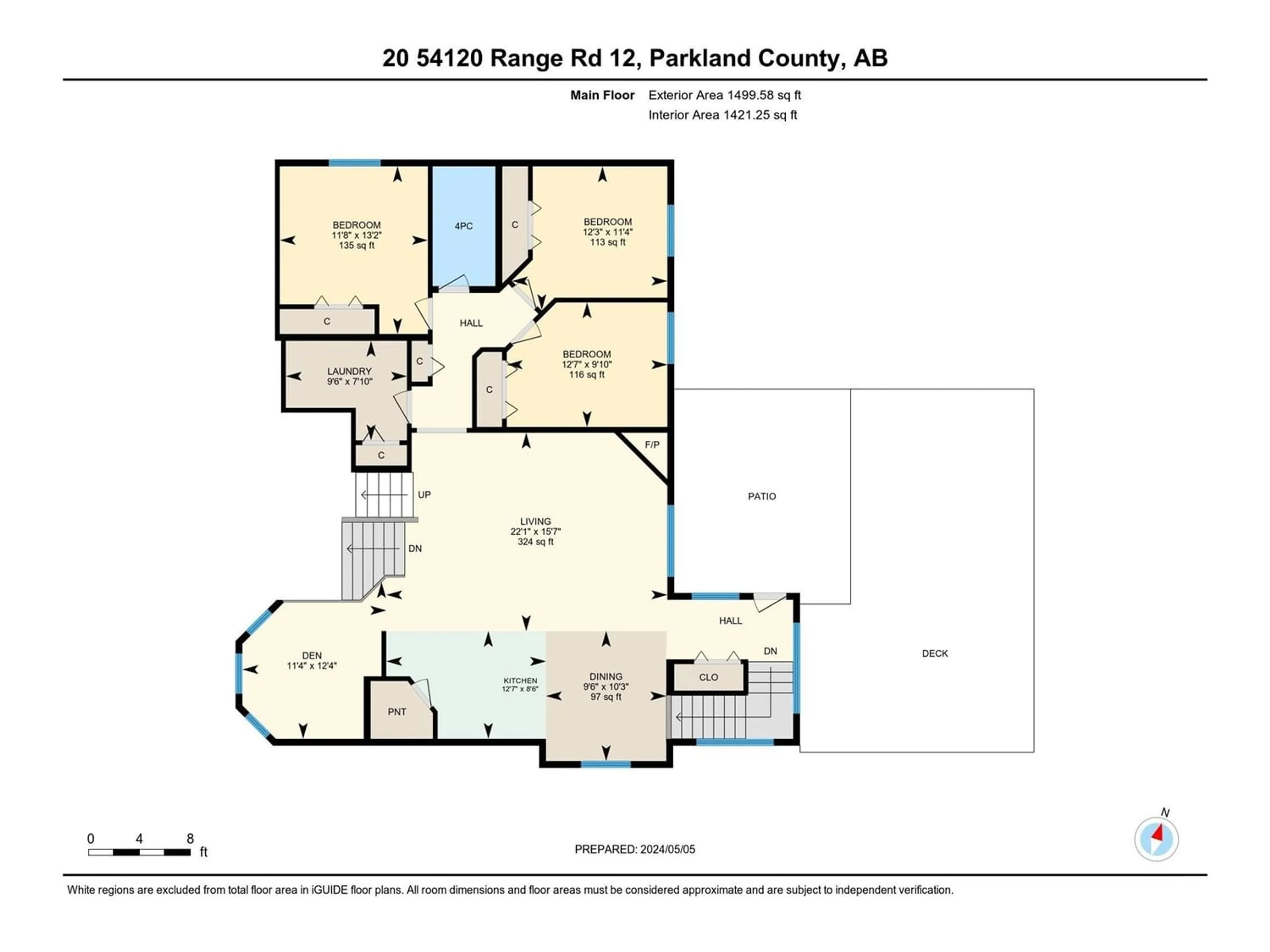 Floor plan for #20 54120 RGE RD 12, Rural Parkland County Alberta T7Y0A5