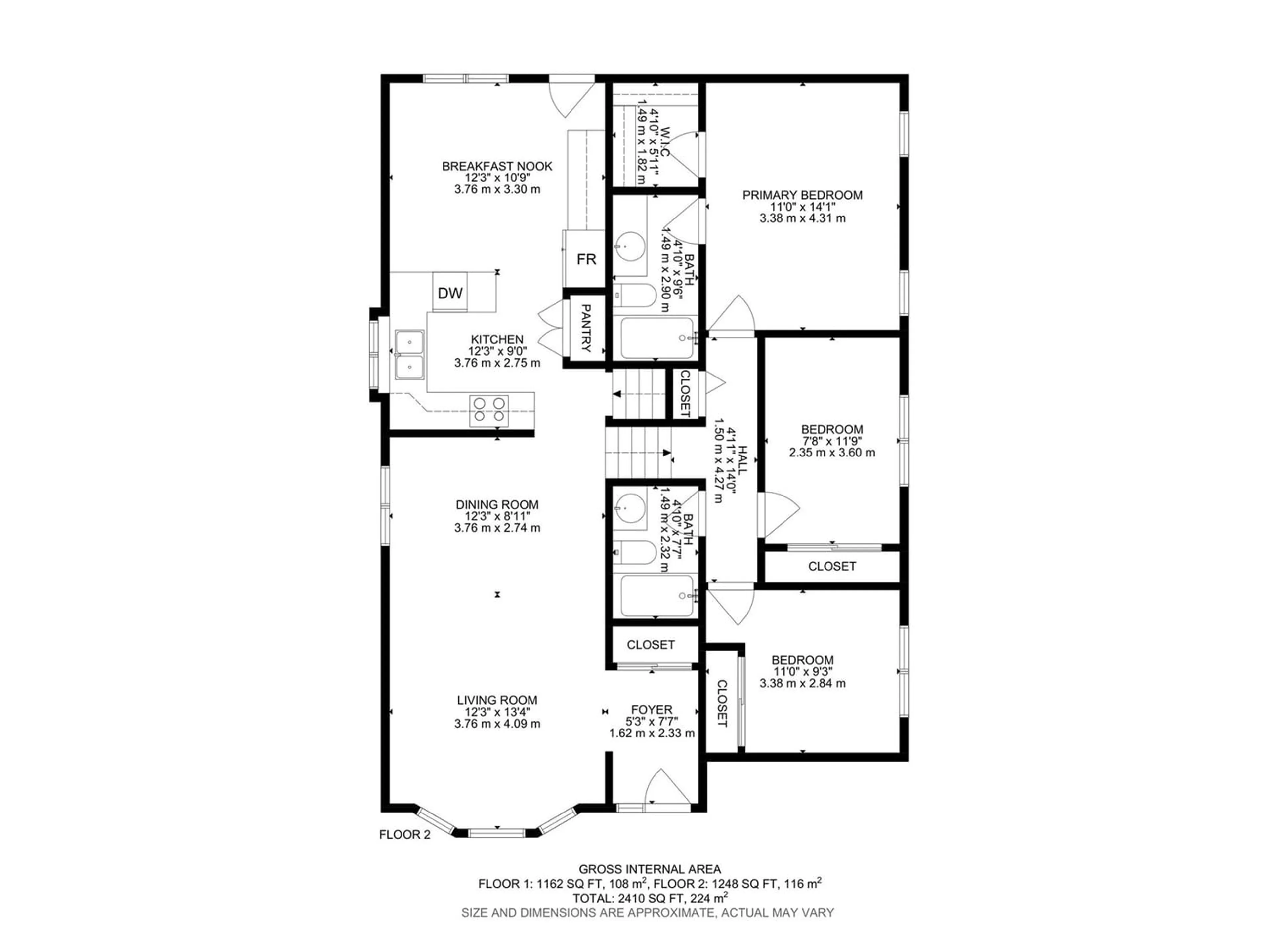 Floor plan for 8407 190 ST NW, Edmonton Alberta T5T4Z9