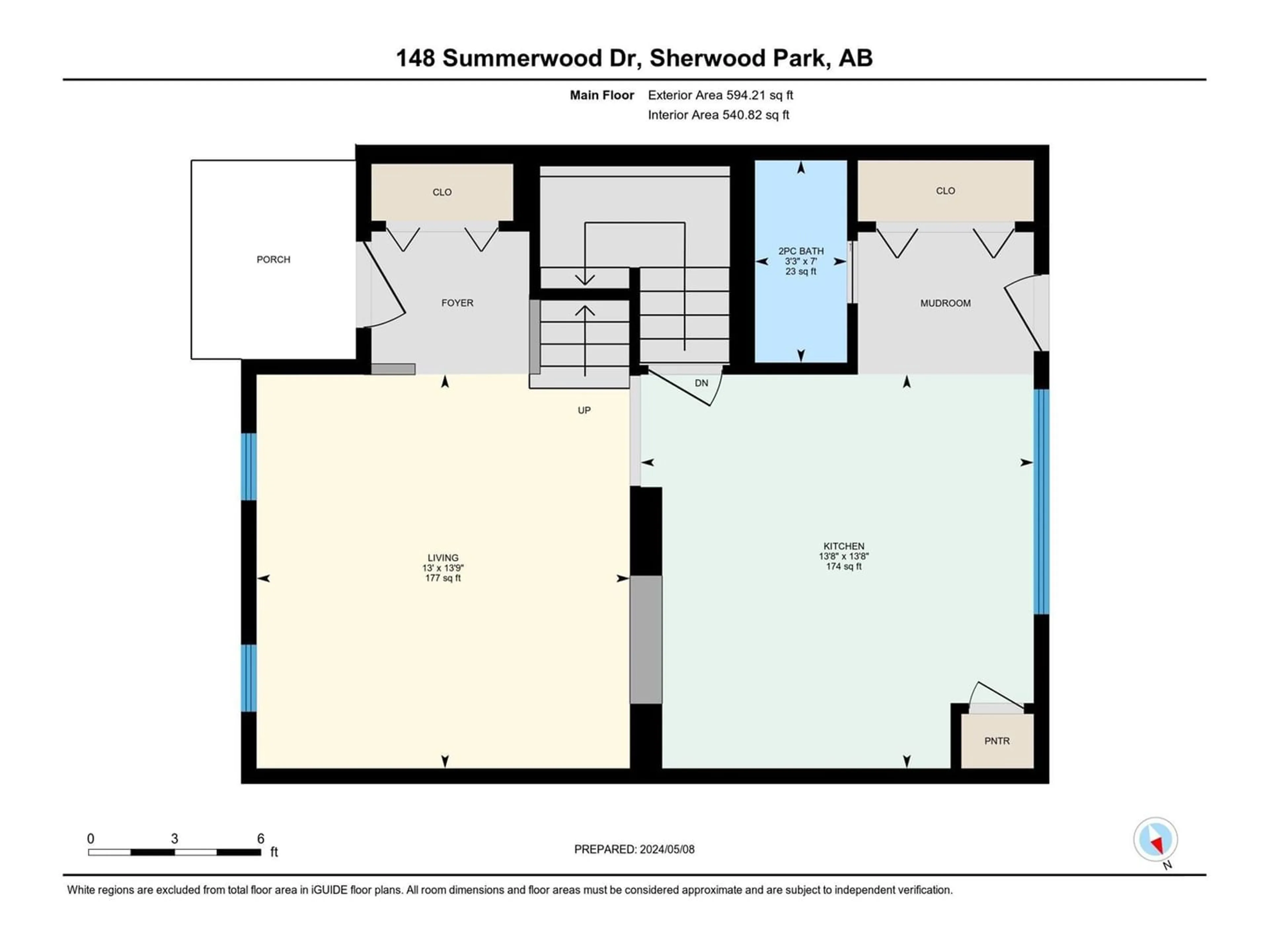 Floor plan for 148 SUMMERWOOD DR, Sherwood Park Alberta T8H0B4