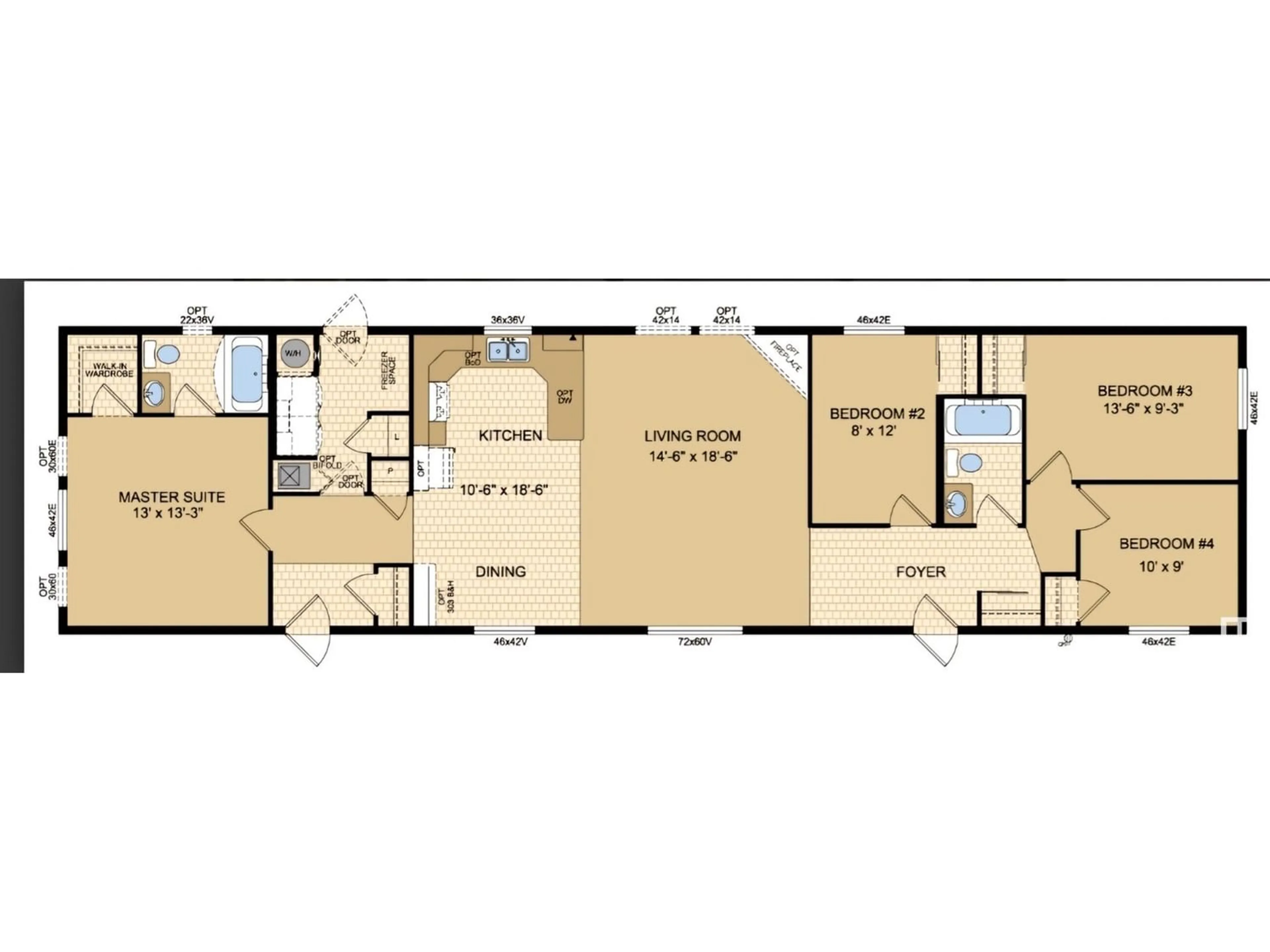 Floor plan for #31 53414 RGE RD 62, Rural Lac Ste. Anne County Alberta T0E0J0