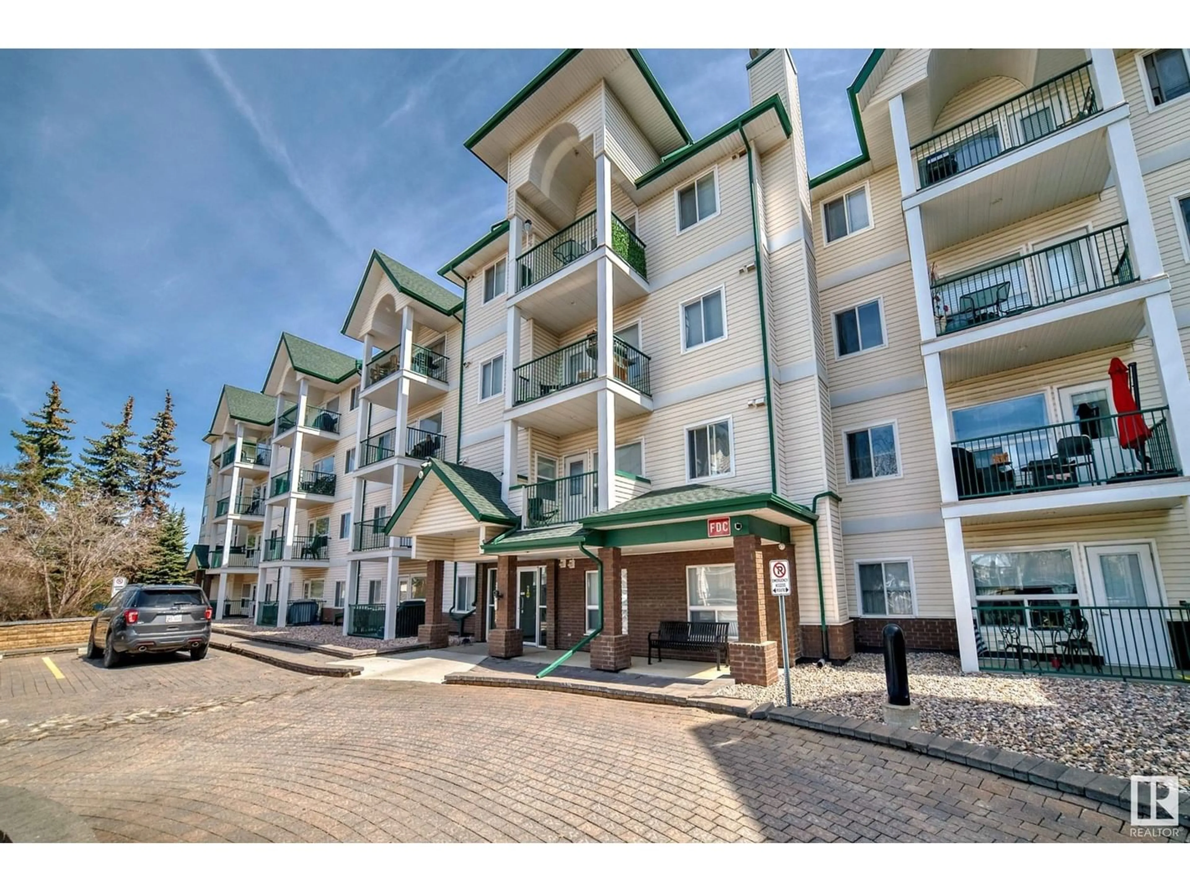 A pic from exterior of the house or condo for #317 13625 34 ST NW, Edmonton Alberta T5A0E3