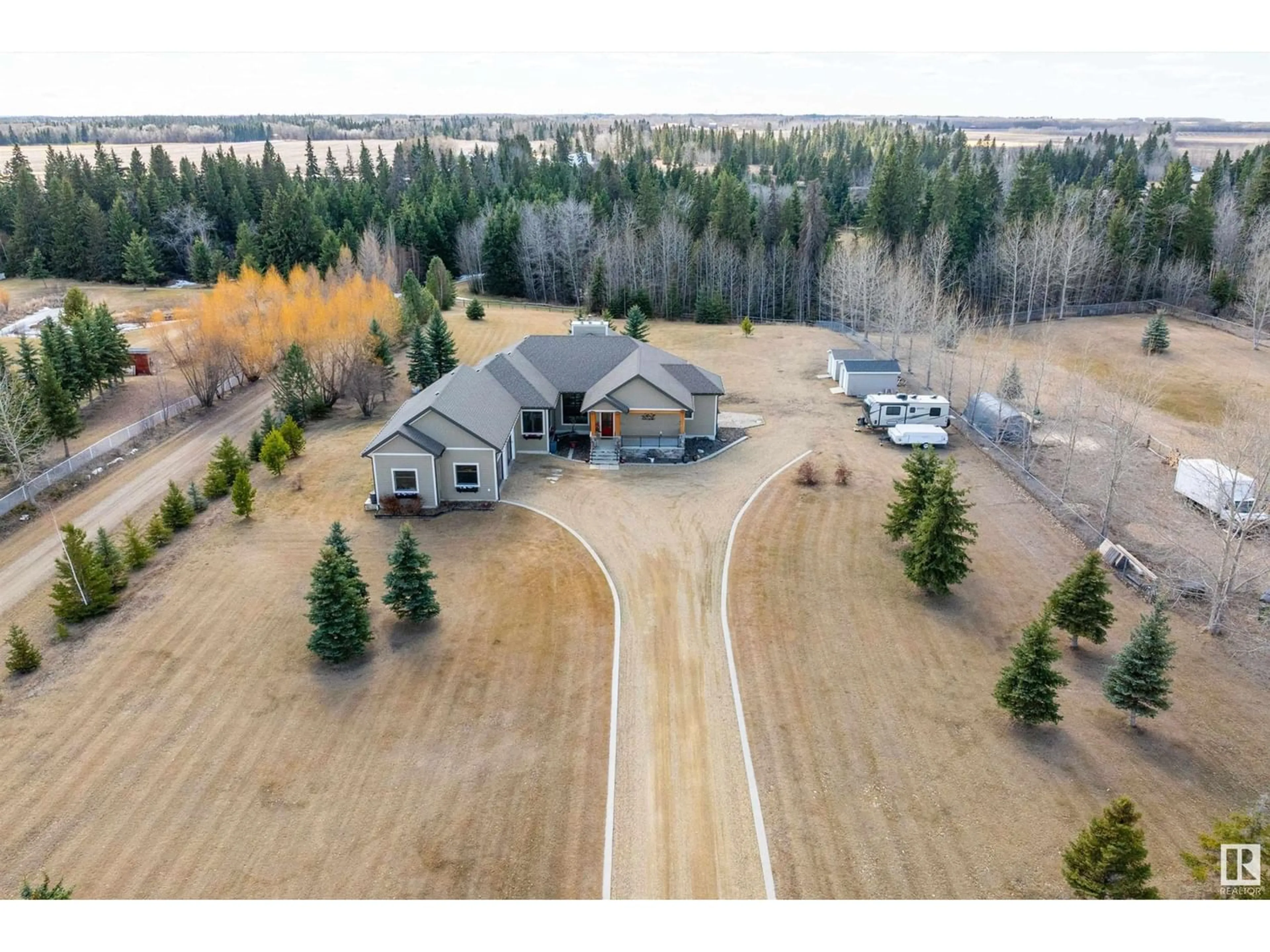 Frontside or backside of a home for ##50 242075 Twp 472, Rural Wetaskiwin County Alberta T0C1Z0