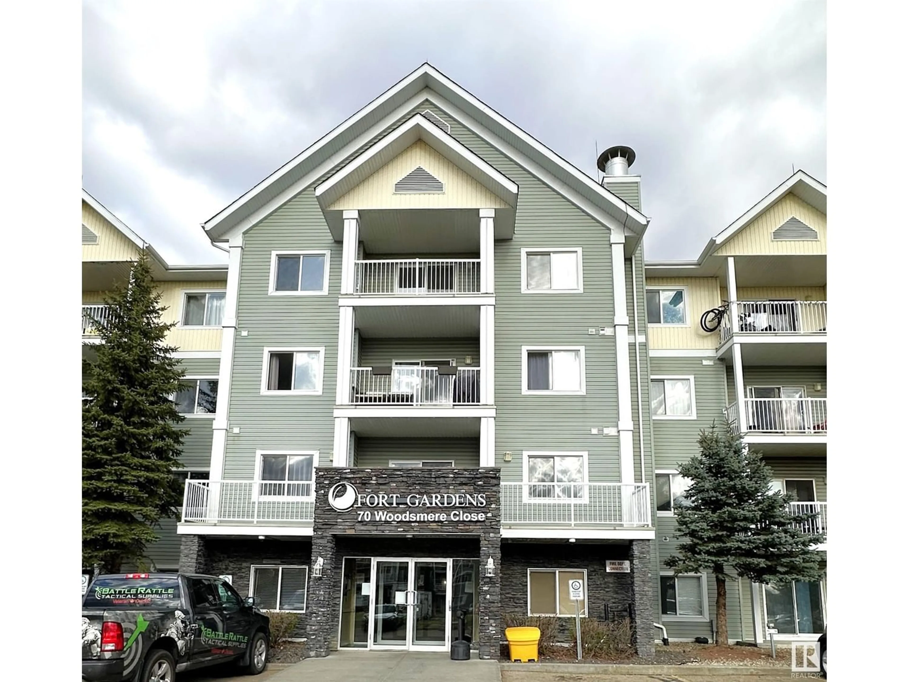 A pic from exterior of the house or condo for #222 70 WOODSMERE CL, Fort Saskatchewan Alberta T8L4R8