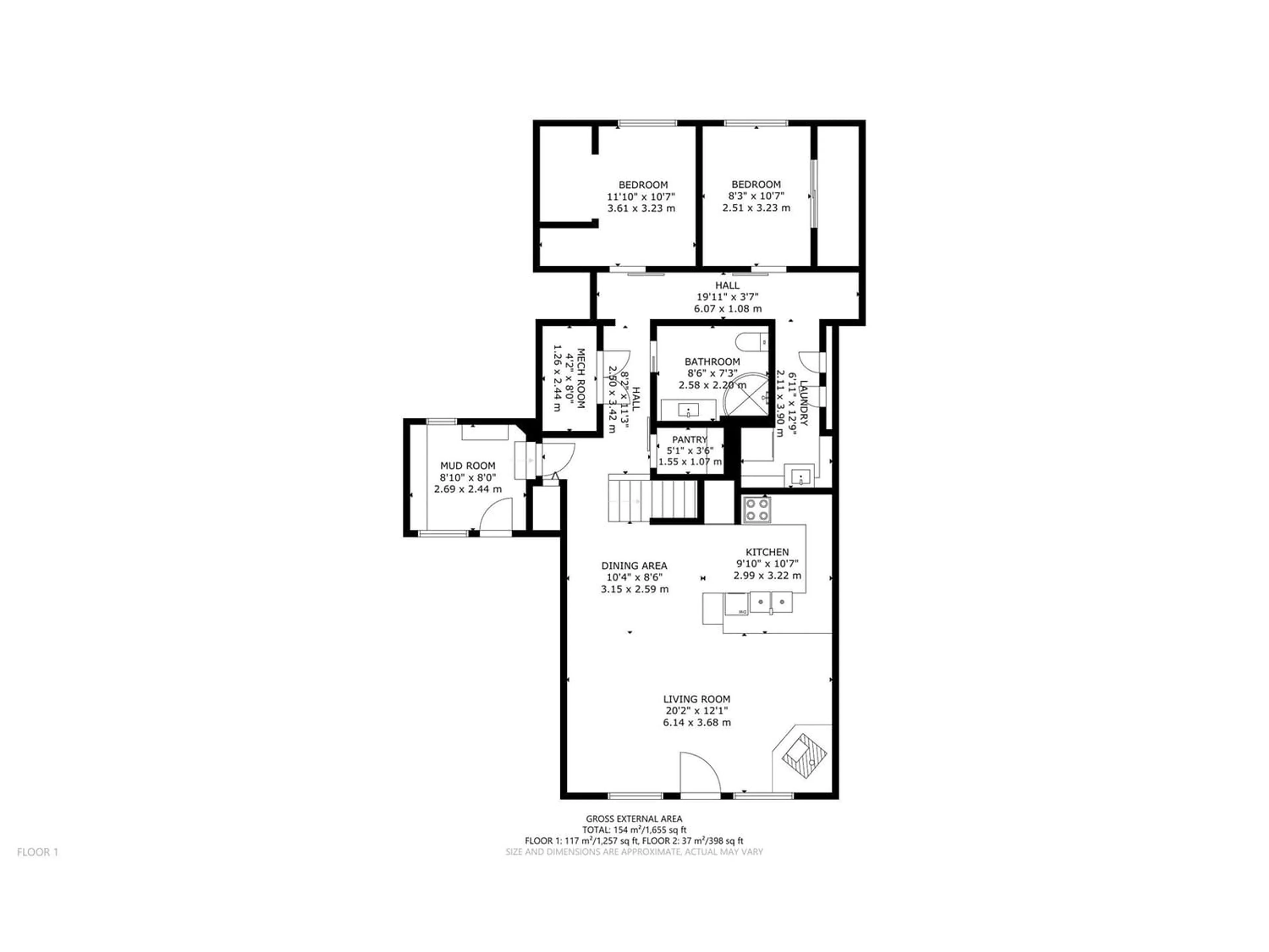 Floor plan for #8 6231 HWY 633, Rural Lac Ste. Anne County Alberta T0E0T0