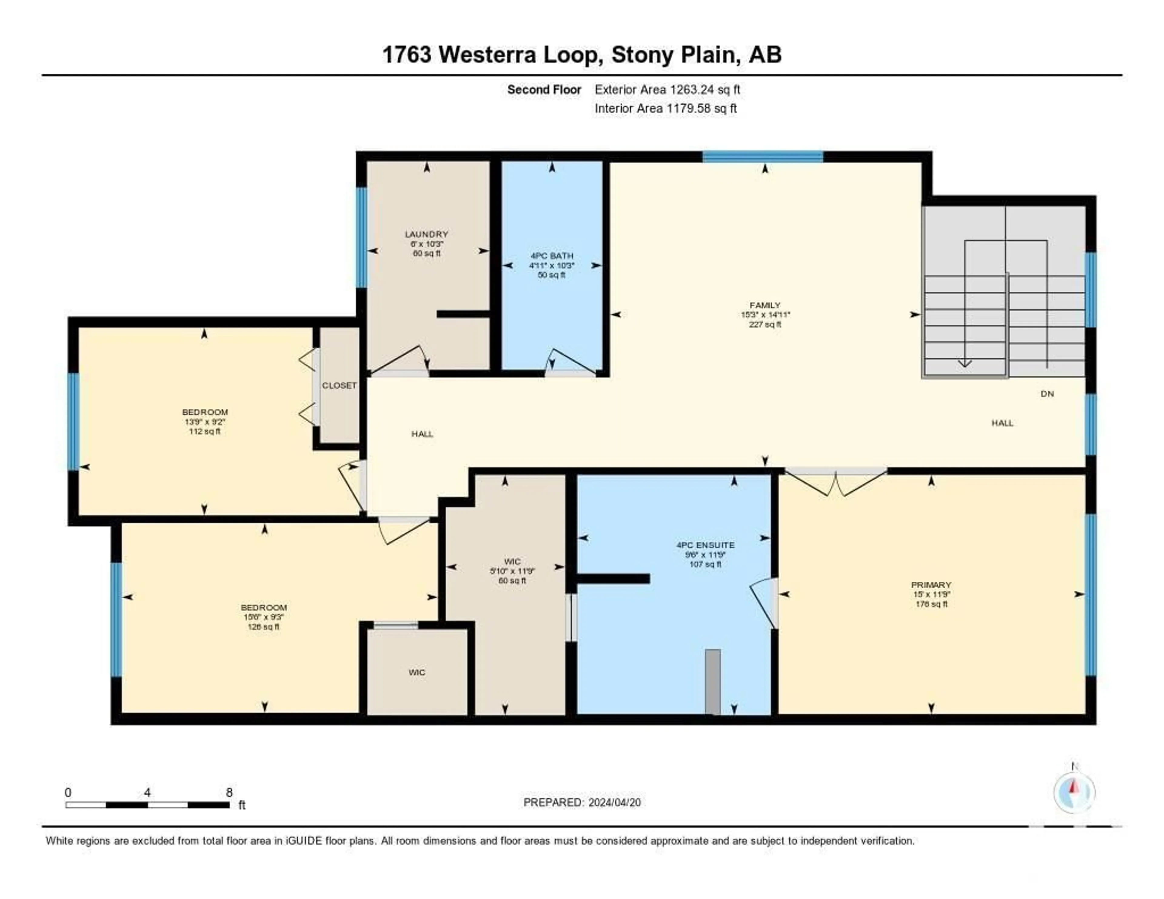 Floor plan for 1763 WESTERRA LO, Stony Plain Alberta T7Z0K9