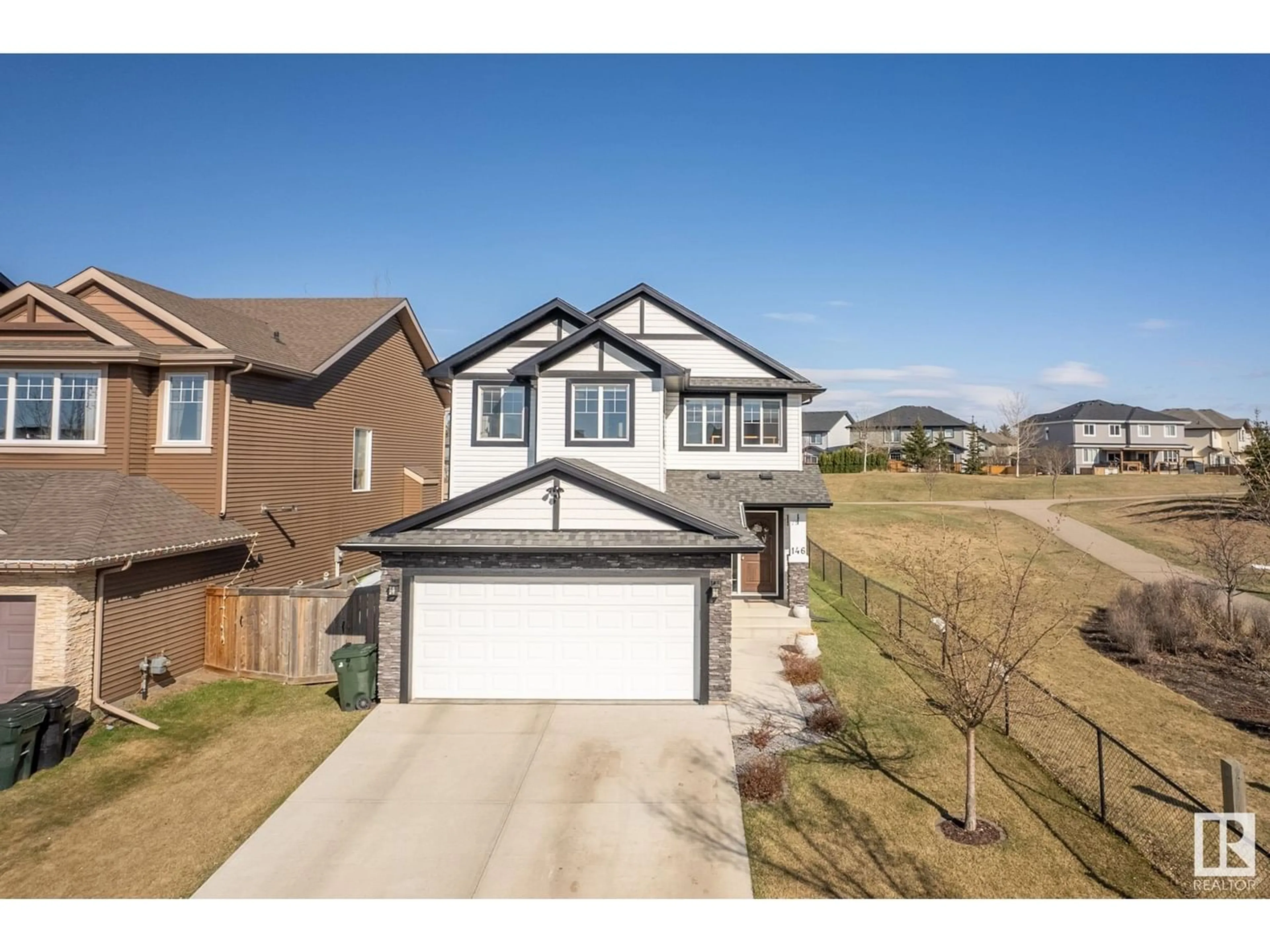 Frontside or backside of a home for 146 MCLAUGHLIN DR, Spruce Grove Alberta T7X0N8