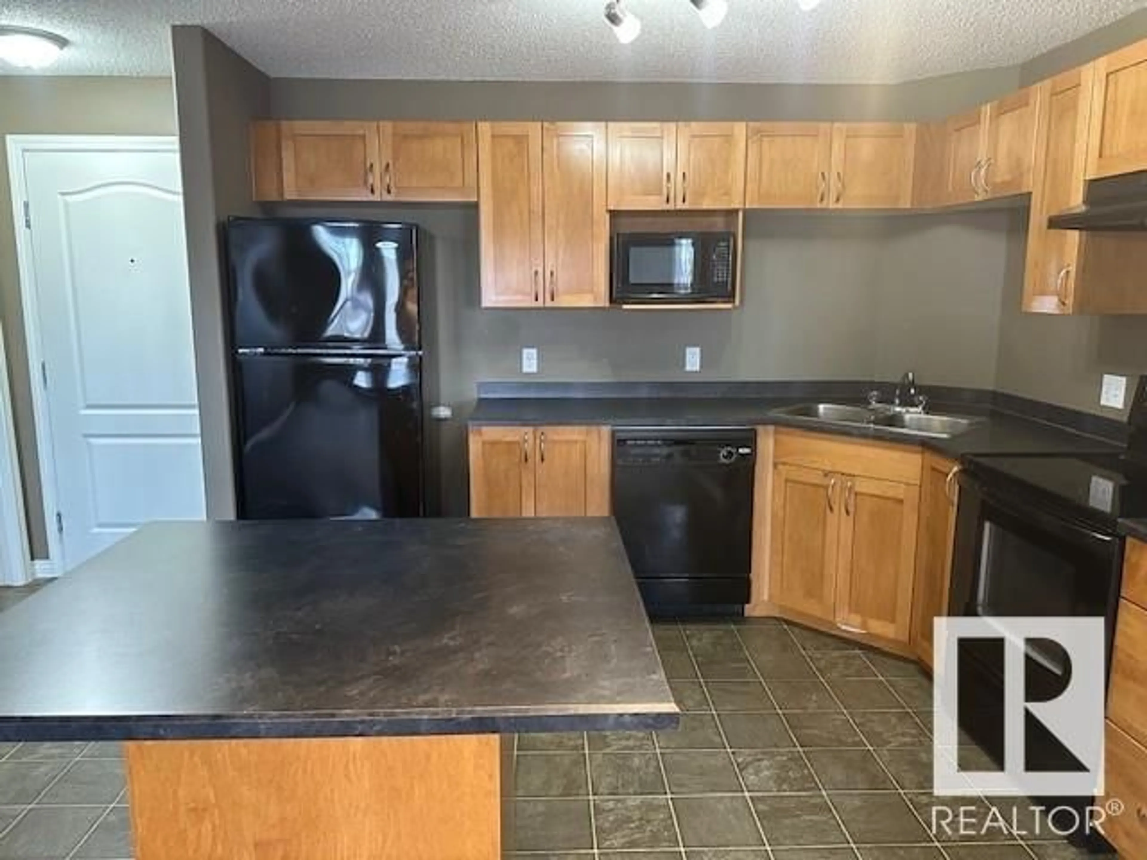 Standard kitchen for #1214 330 CLAREVIEW STATION DR NW, Edmonton Alberta T5Y0E6