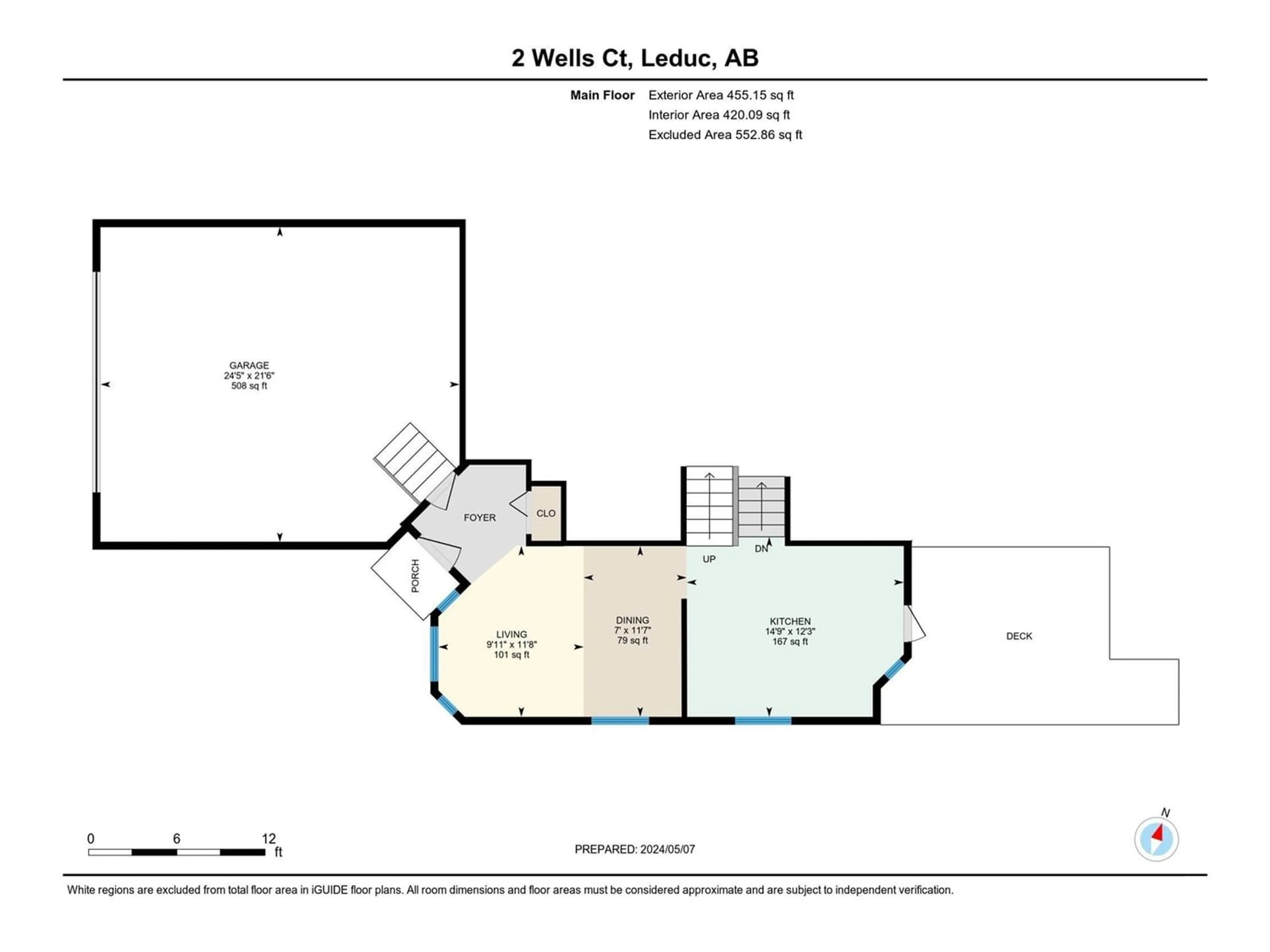 Floor plan for 2 WELLS CO, Leduc Alberta T9E8E8