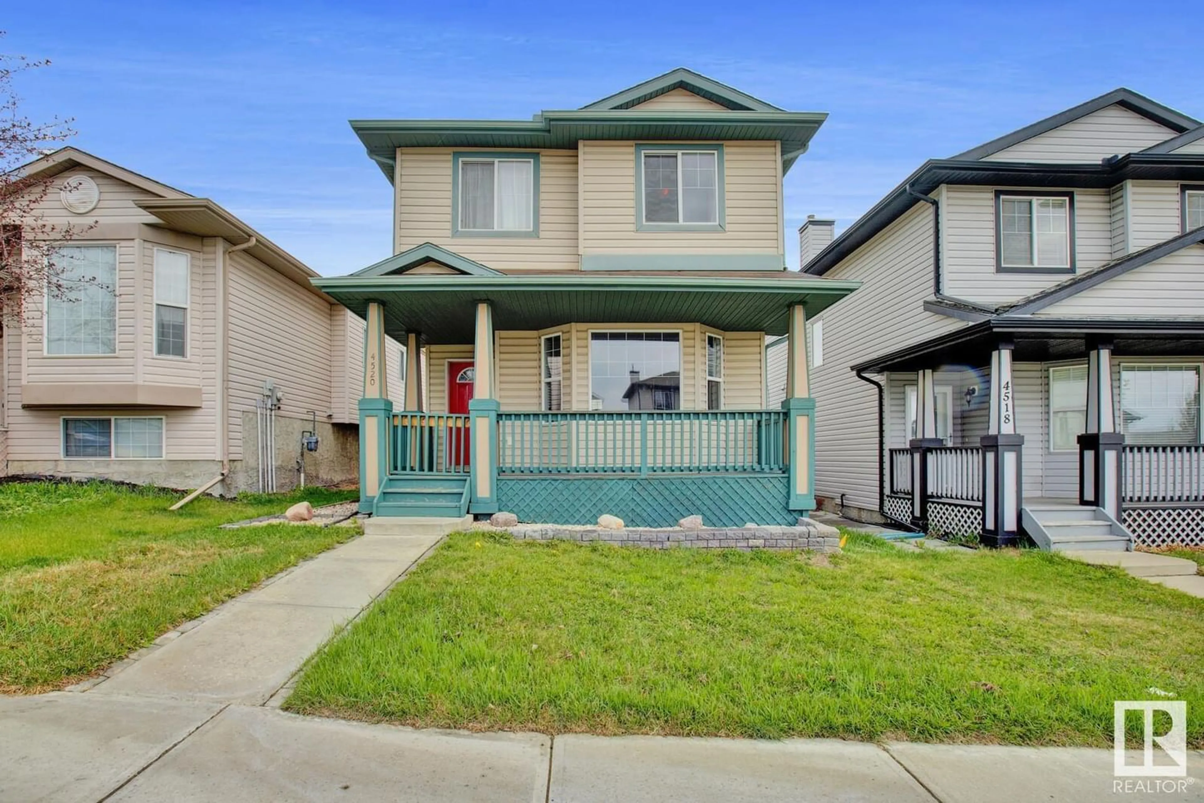 Frontside or backside of a home for 4520 150 AV NW, Edmonton Alberta T5Y2Z9
