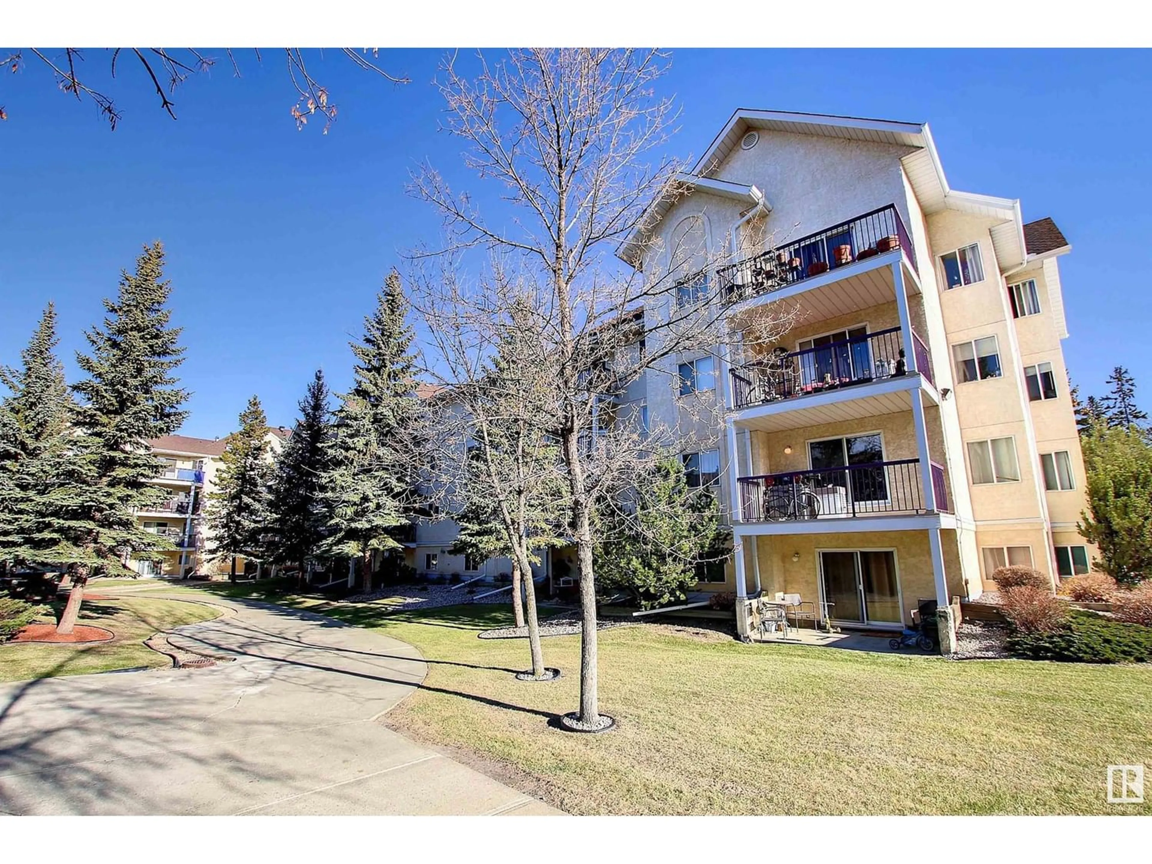 A pic from exterior of the house or condo for #116 10636 120 ST NW, Edmonton Alberta T5H4L5